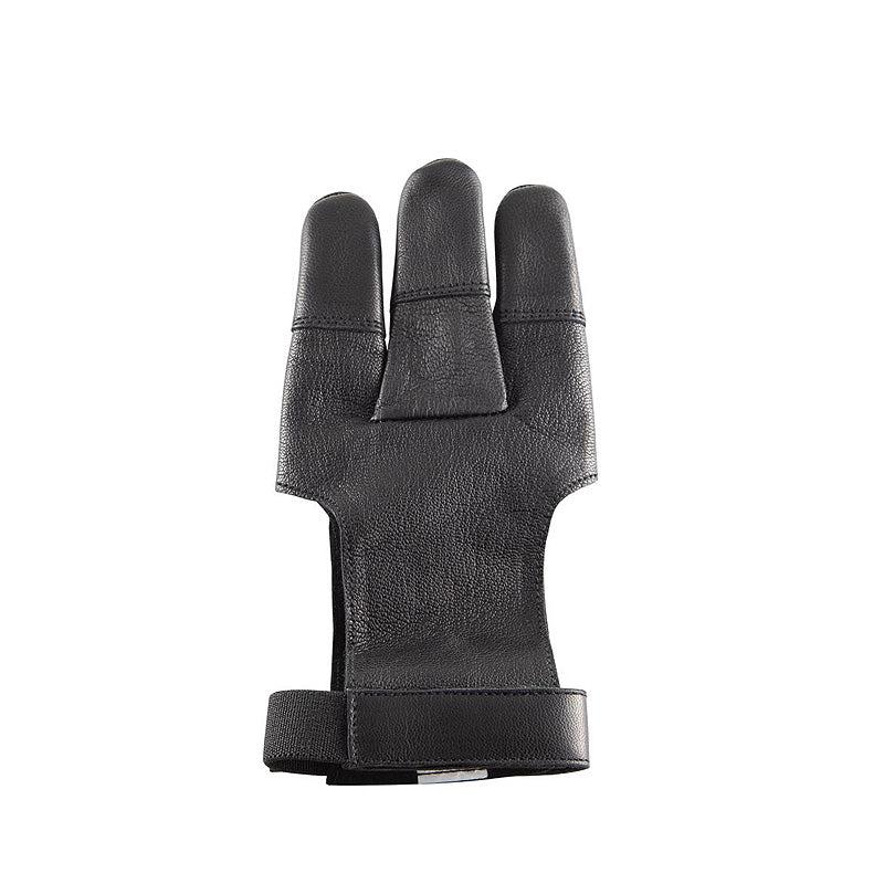 Glove Fourway Full Palm With Leather Fingertips Black Buck trail Shooting