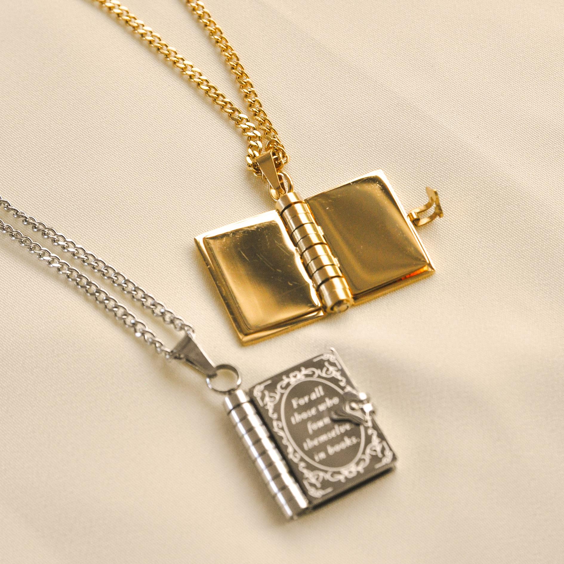 Booklet Necklace ( PRE ORDER ONLY )