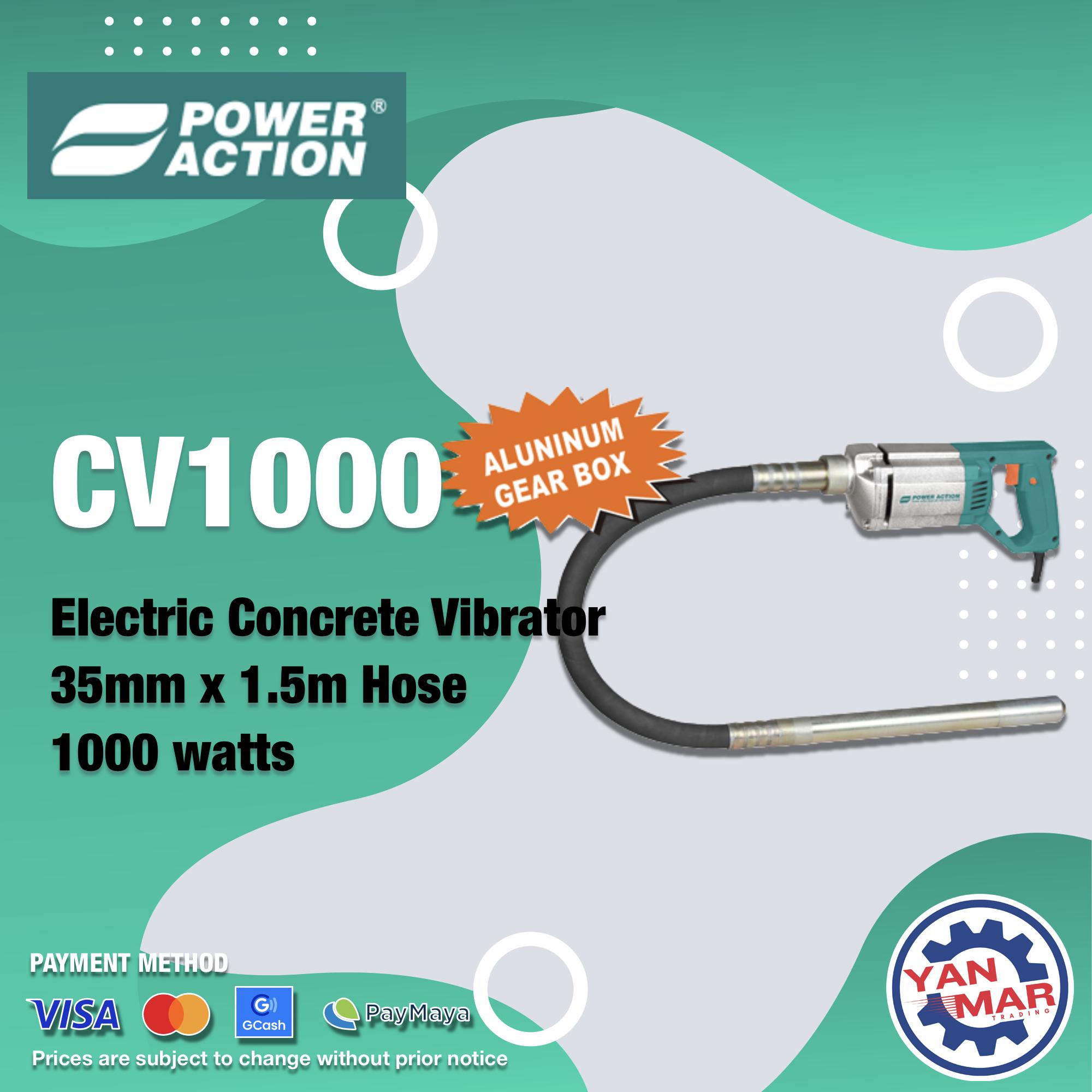 Power Action CV1000 Concrete Vibrator