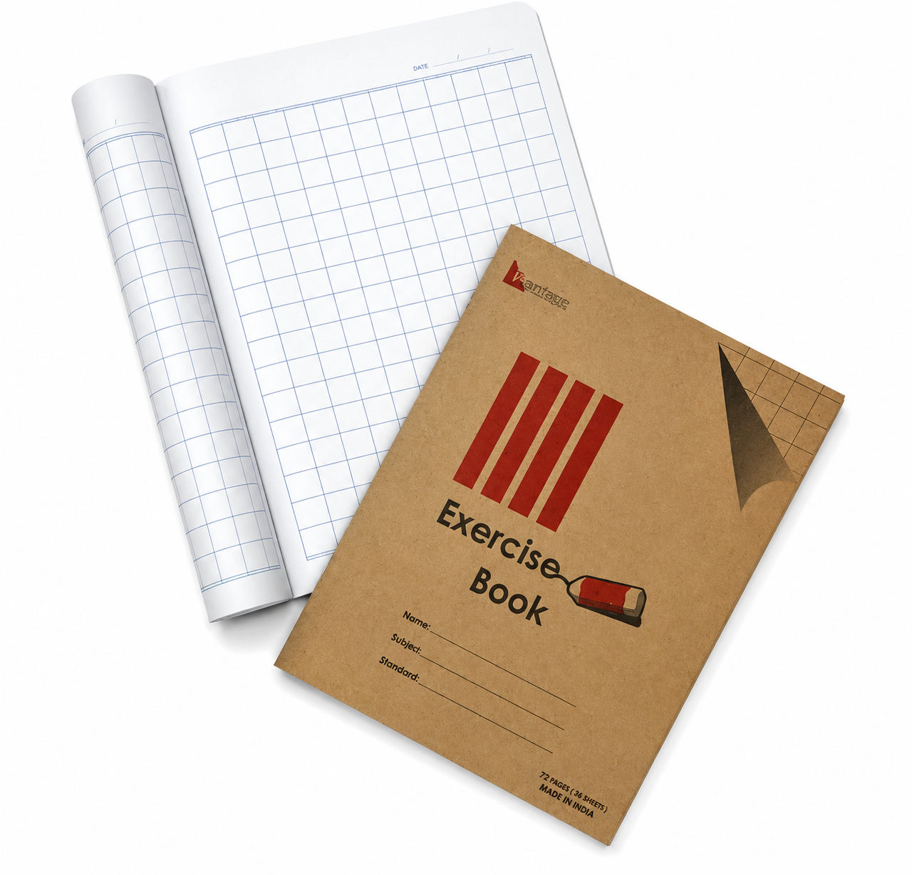 A5 Single Line Exercise Book 14mm | A5 SL EB 14mm
