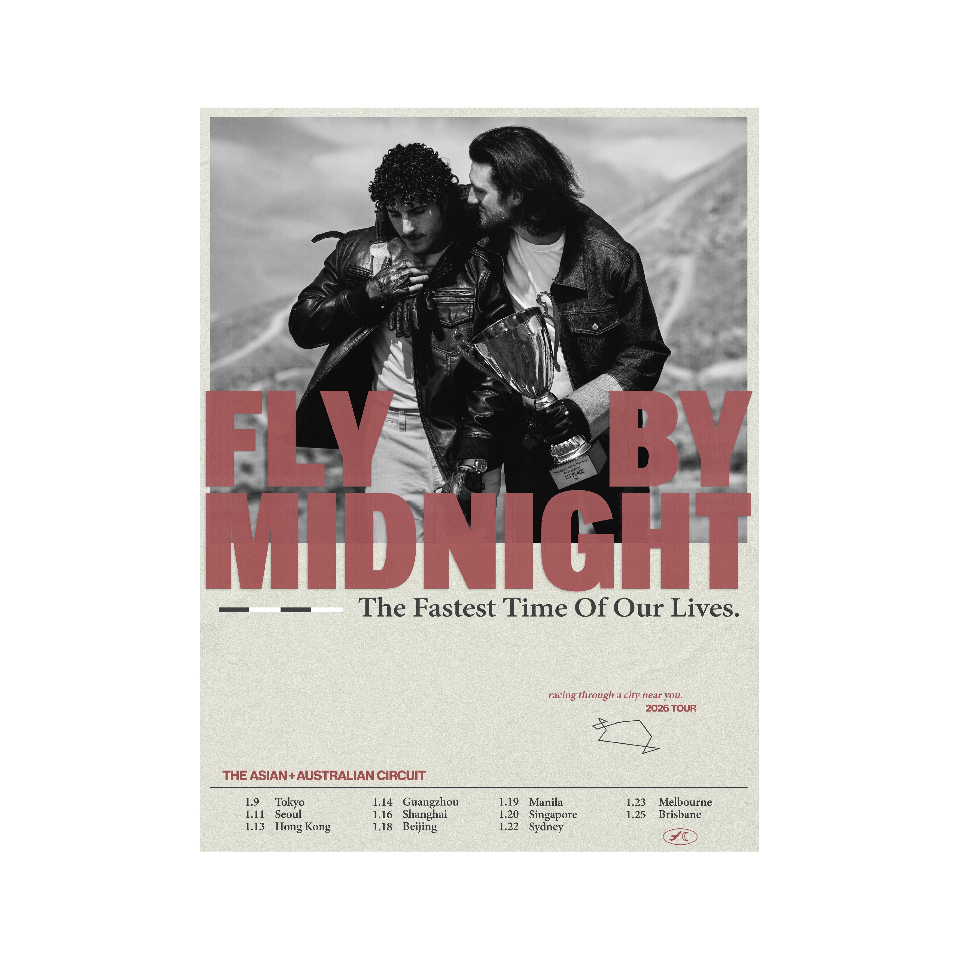 Fly By Midnight Tour Poster