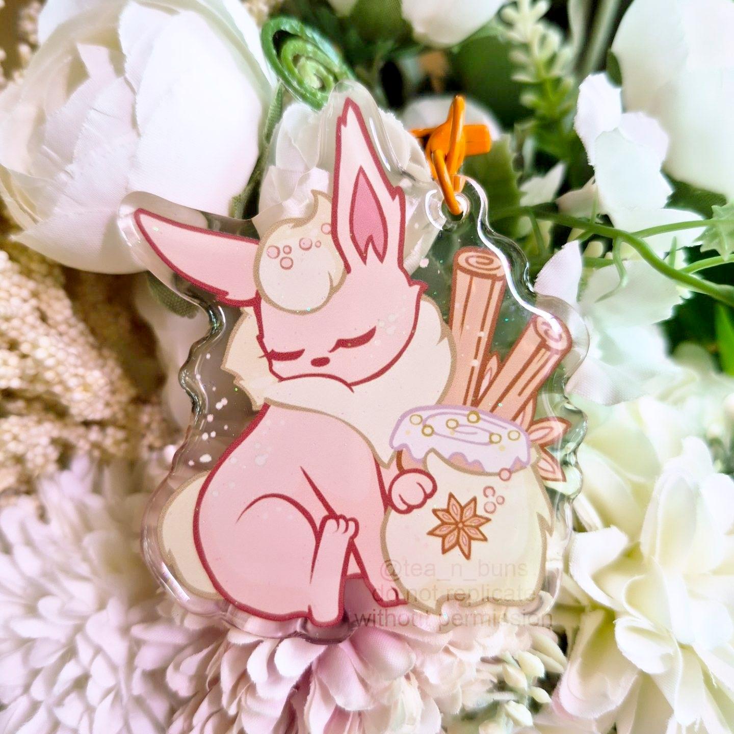 Cinnamon Spice Keychain
