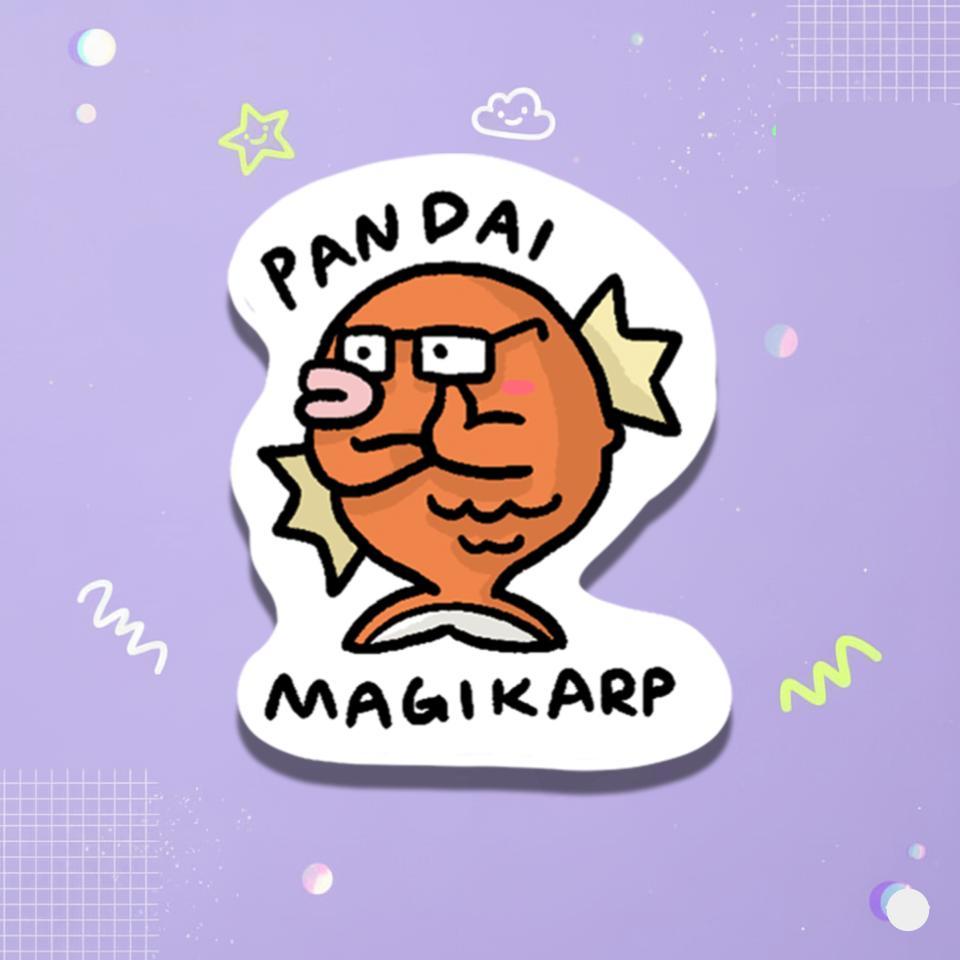 Funnymon Sticker - Pandaikarp