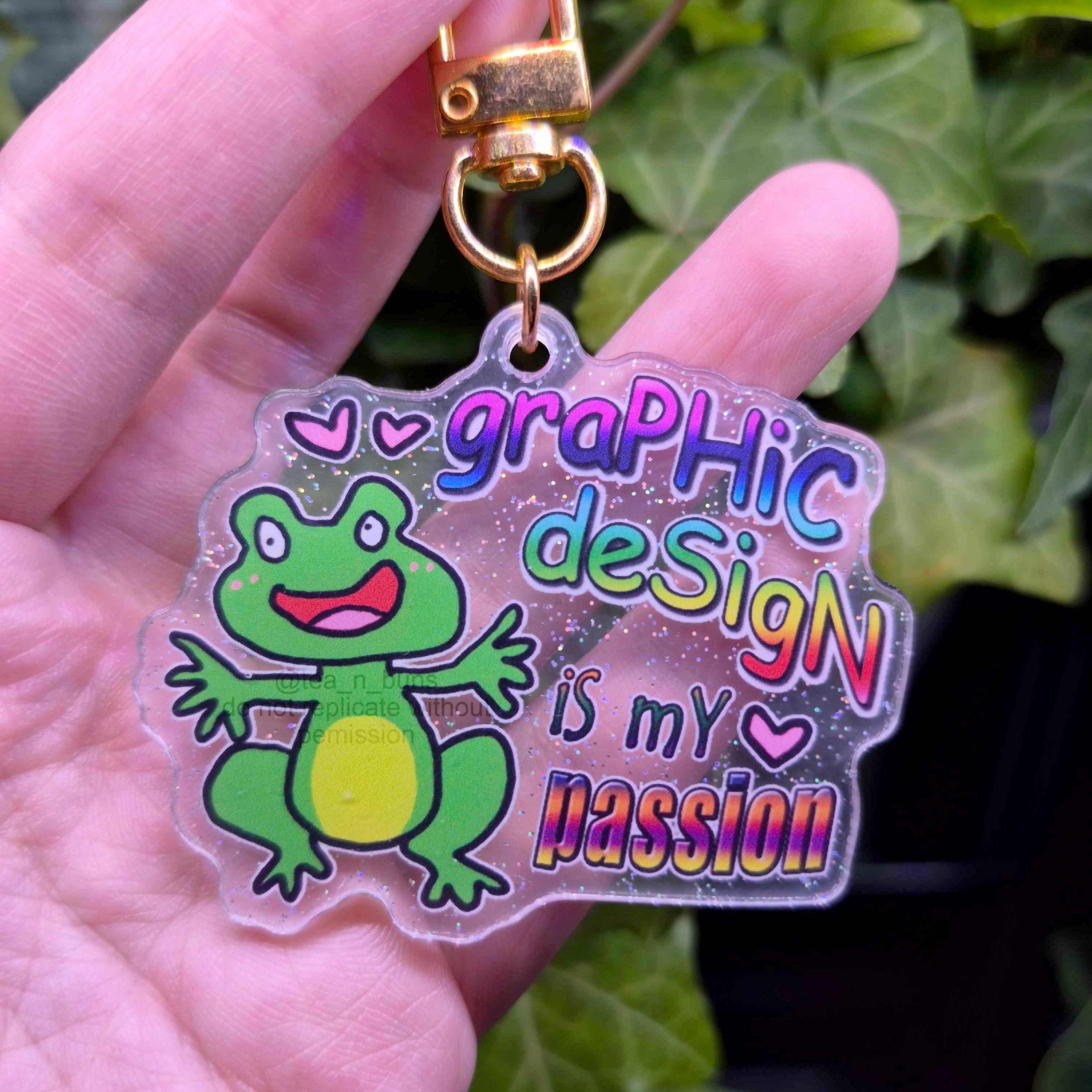 Frog keychain V2