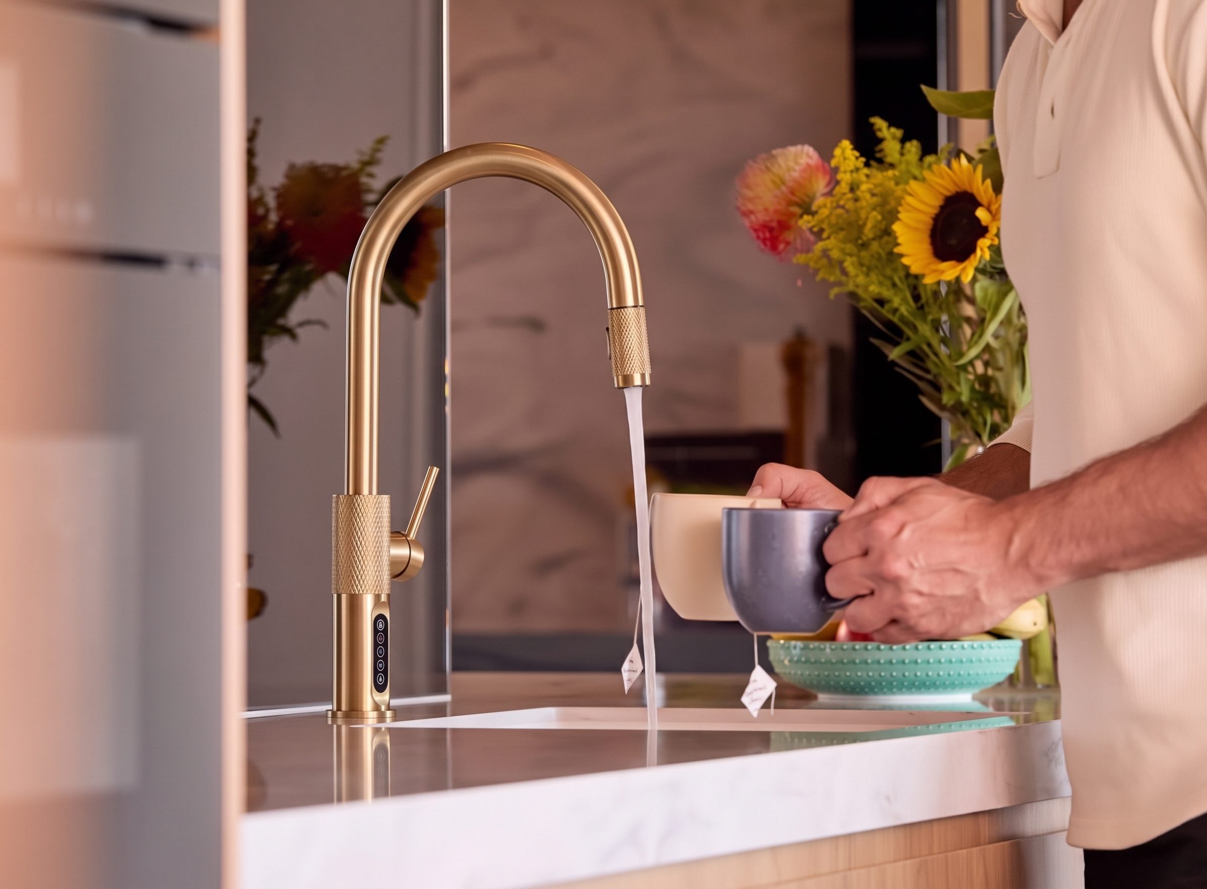 Five water experiences. One refined system.