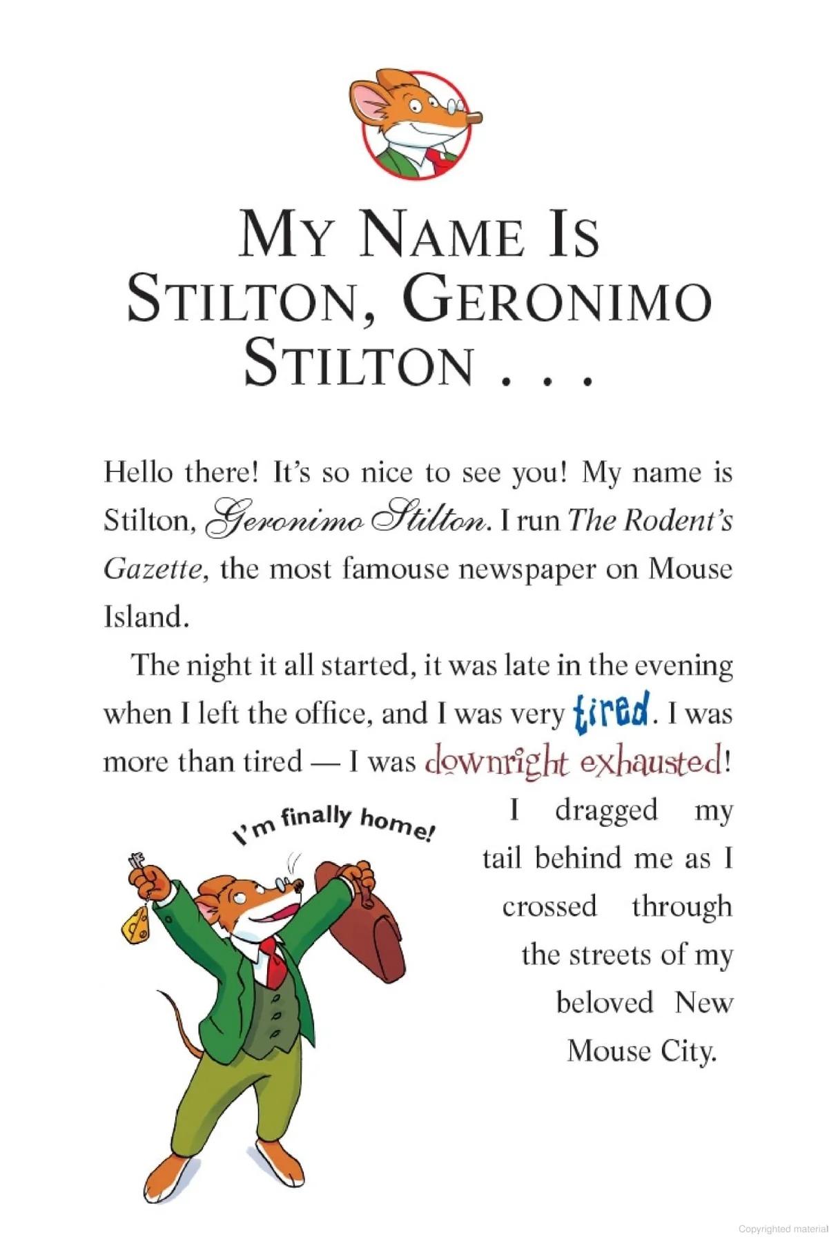 Geronimo Stilton & Thea Stilton