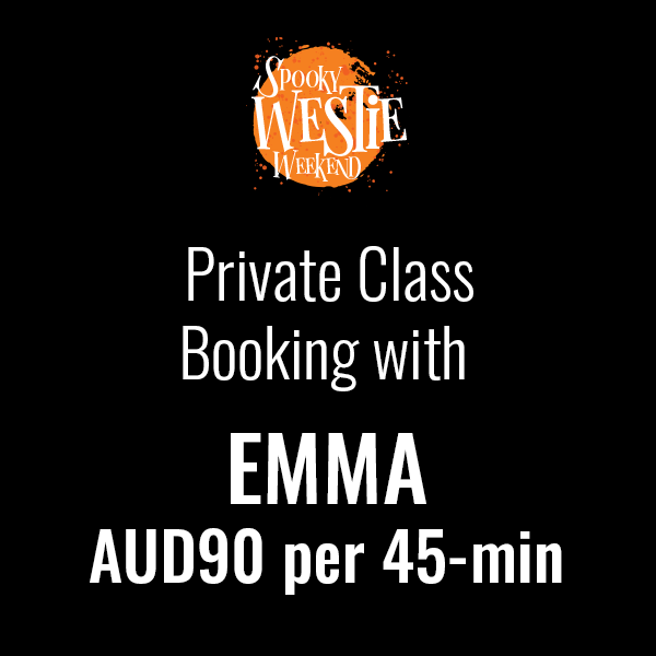 PTE Class #9 - Emma - Sat 31 Oct, 1645 to 1700, The Riverhouse