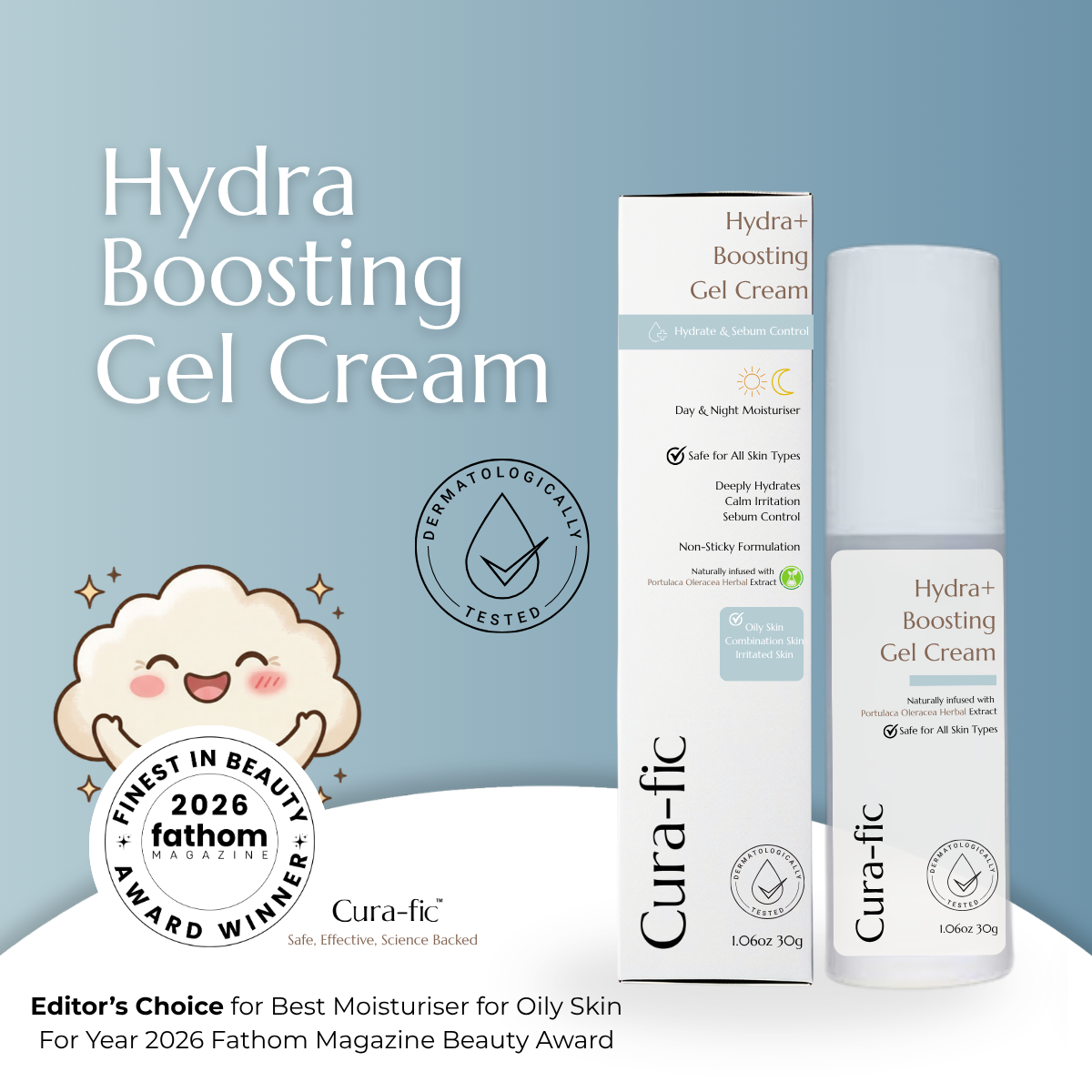 Hydra+ Boosting Gel Cream [Eczema Skin Safe]