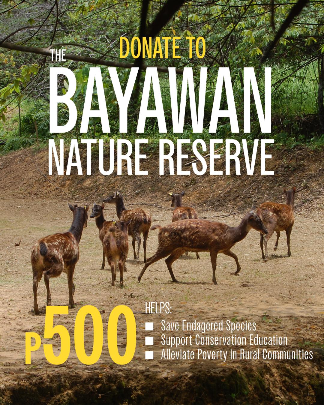 2026 Donation Package — Bayawan Nature Reserve