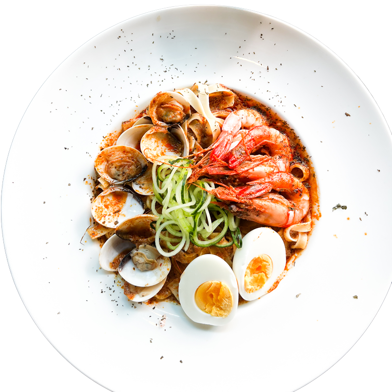 Seafood Laksa Tagliatelle 🌶️