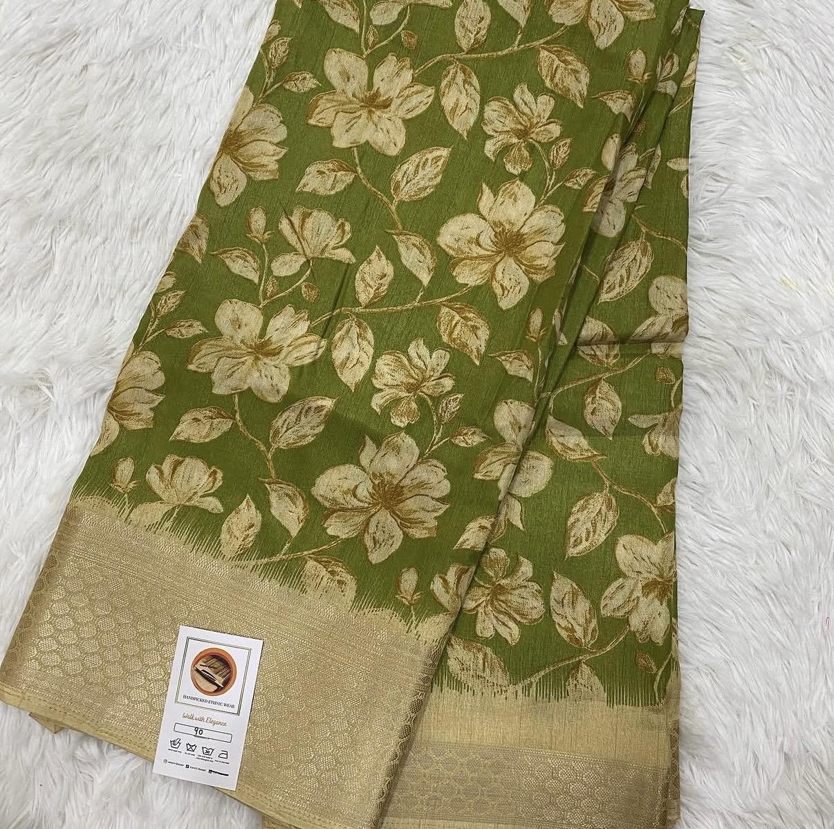 Floral Dola Silk