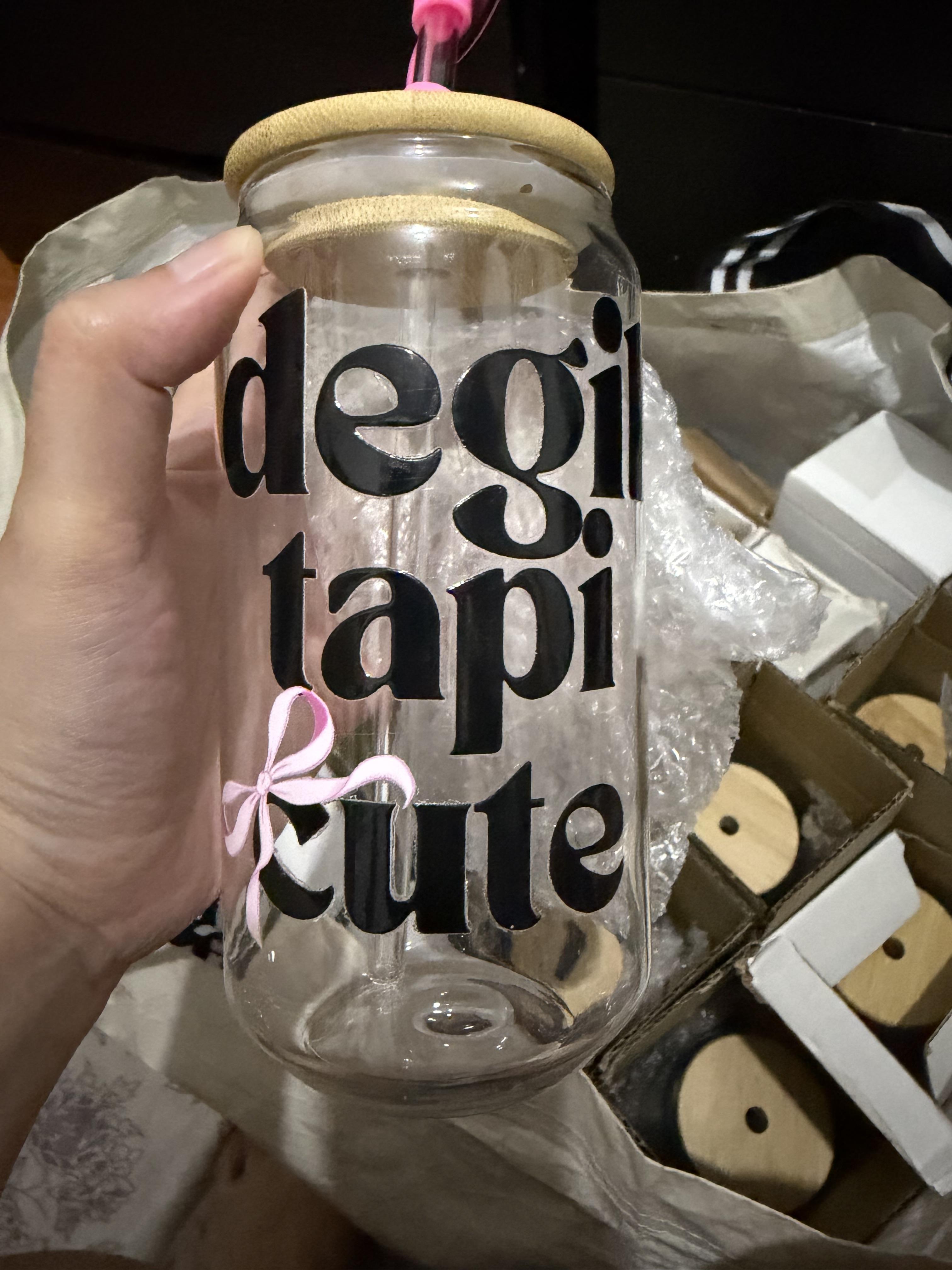 Glass Cup - ONLINE EXCLUSIVE