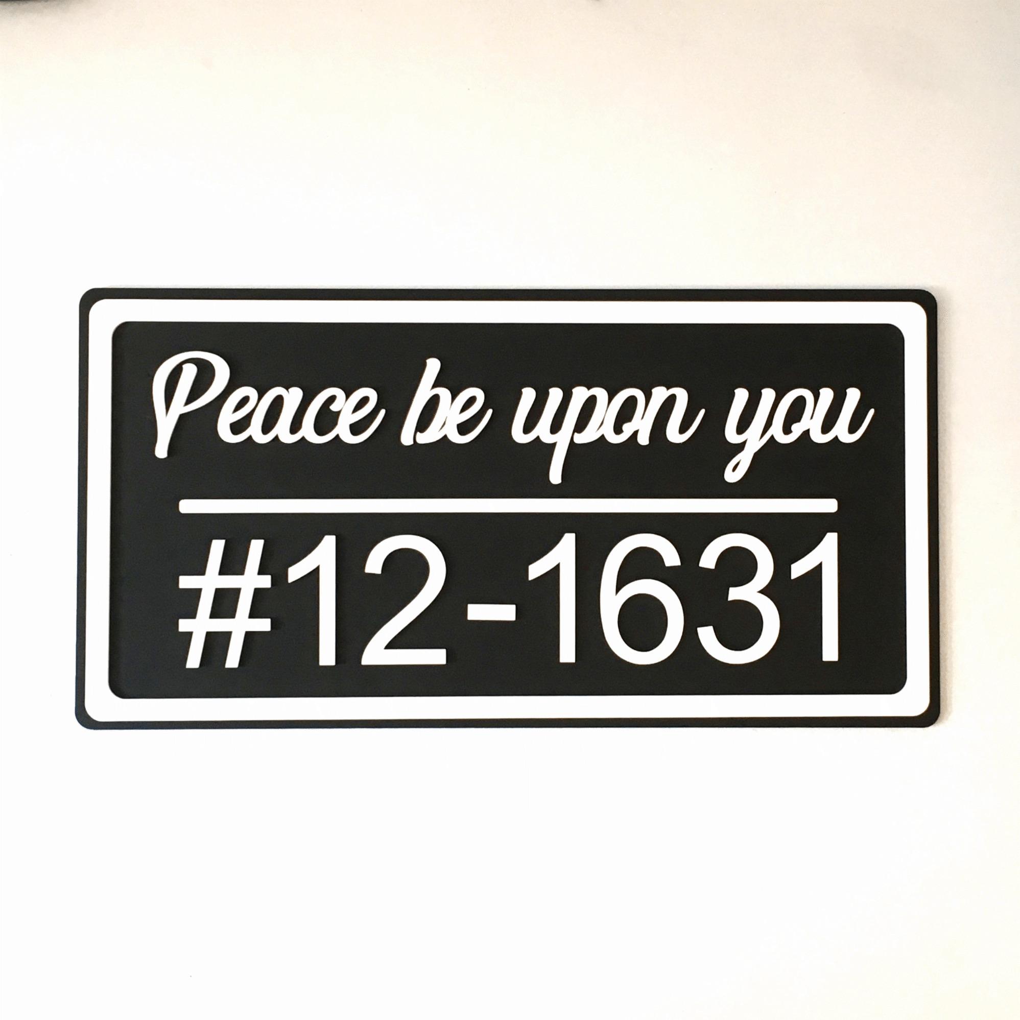 Peace Be Upon You