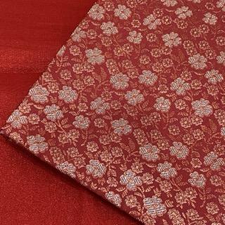 Red Tissue Saree