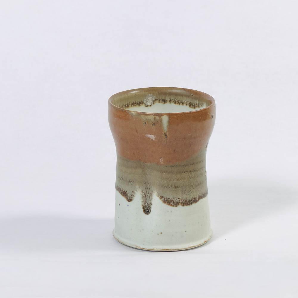 Rustic white cup