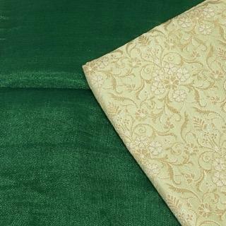 Emerald Green Tissue Saree