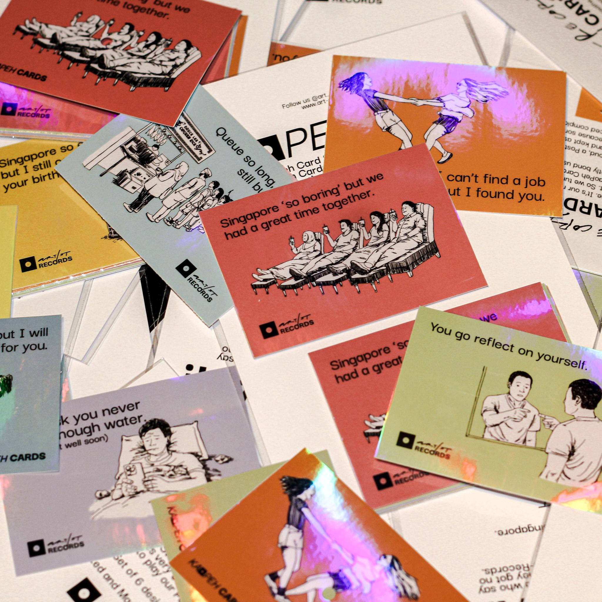 Kao Peh Card Stickers