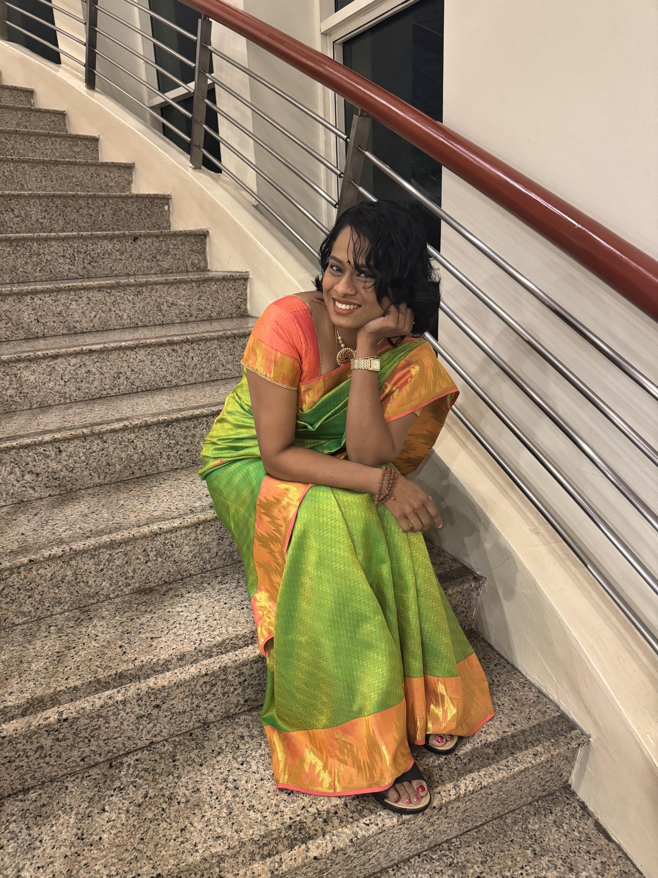 From My Grandmother's Saree to a Life in Silk