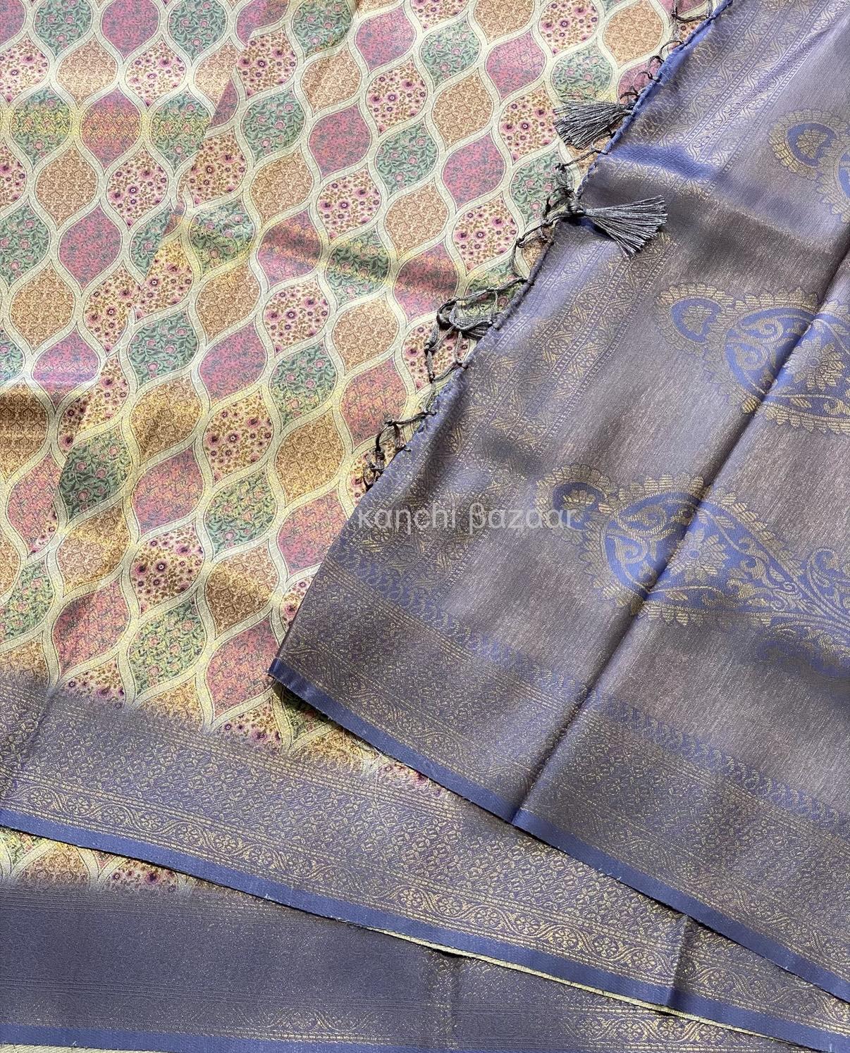 Lavender Digital Printed Kubera