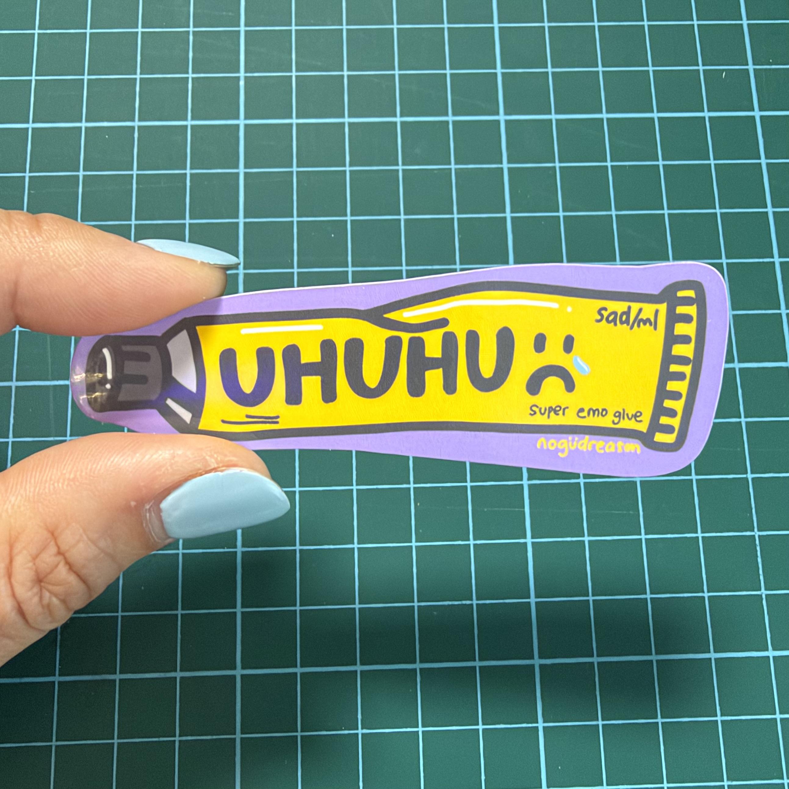 UHUHU 😭 Sticker