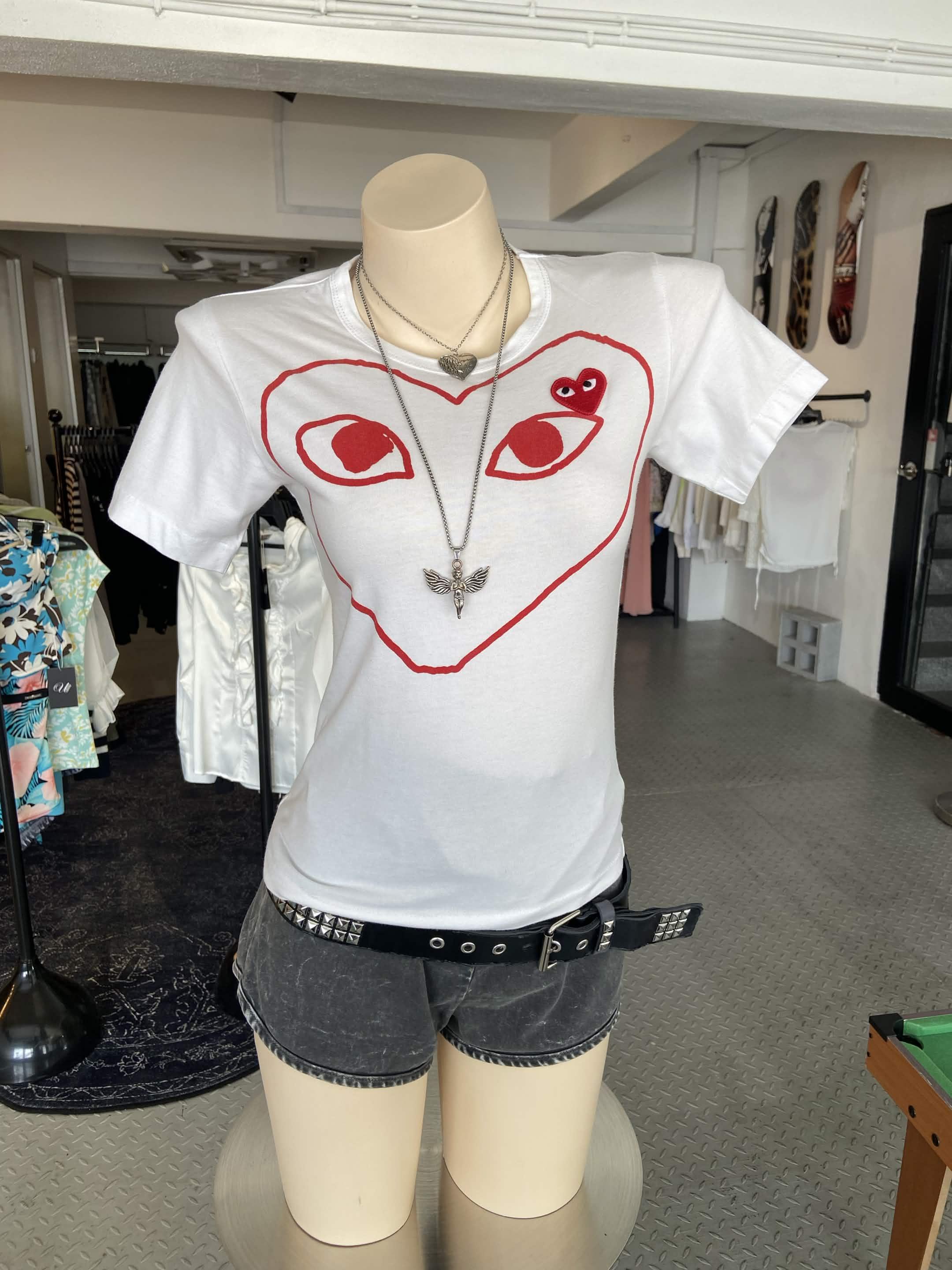 Y2K Baby Tee by Comme Des Garcons