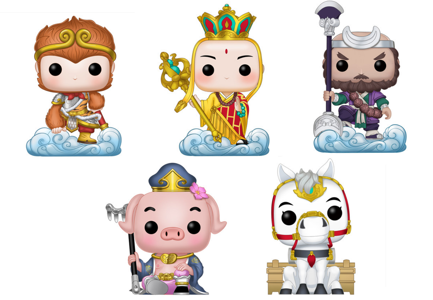 FUNKO POP Asia Journey To The West Set of 5 (China Exclusive)