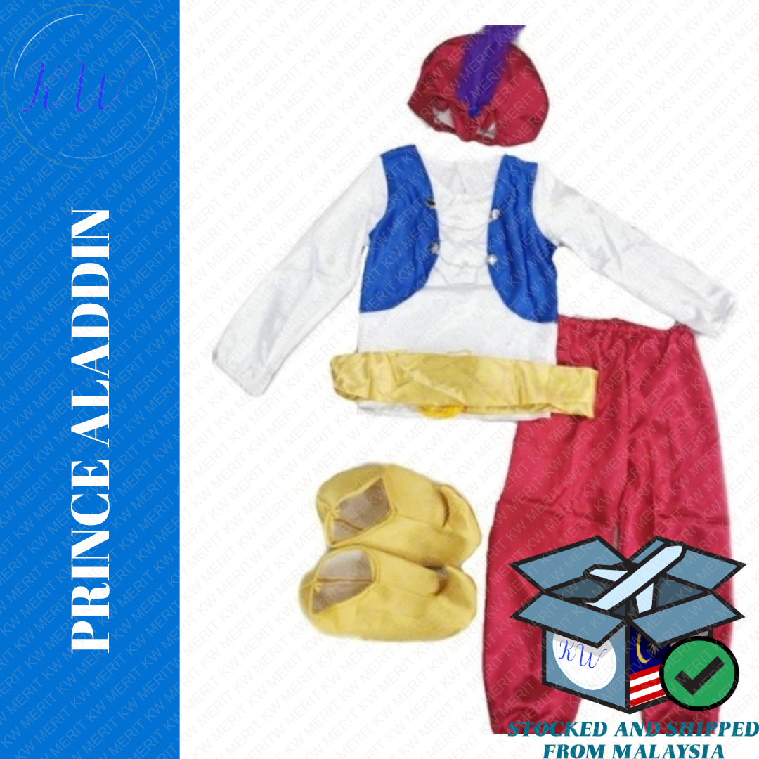 Prince Aladdin Kids Costume Cosplay
