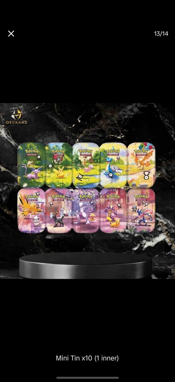 30th mini tins