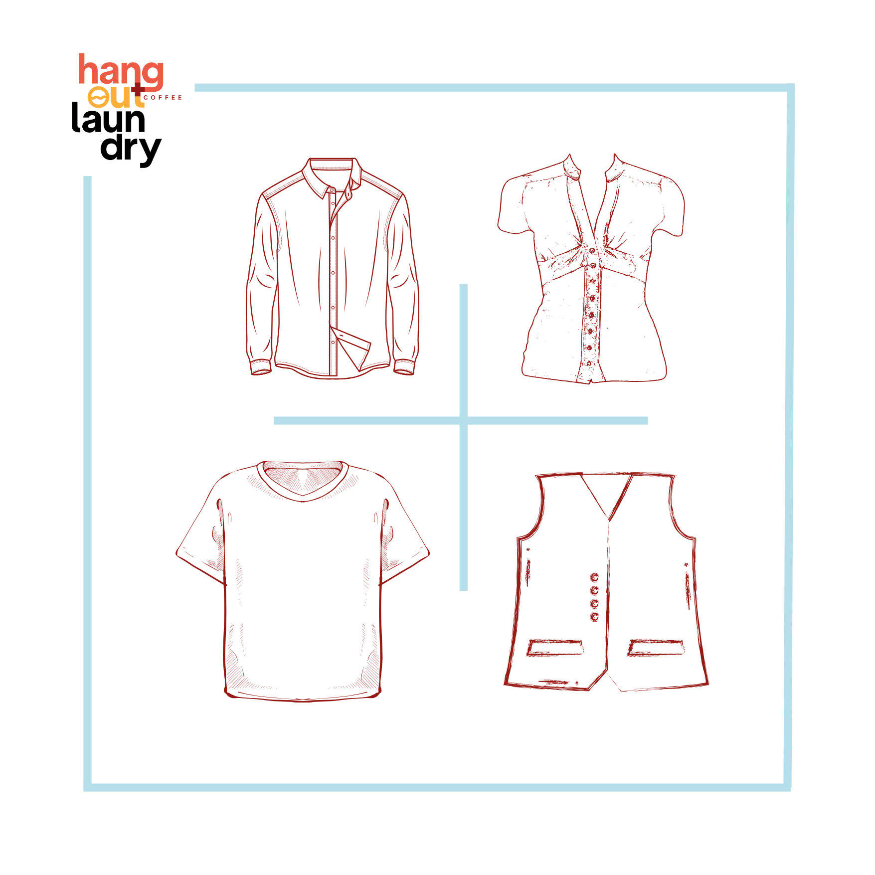 laundry - 4 tops