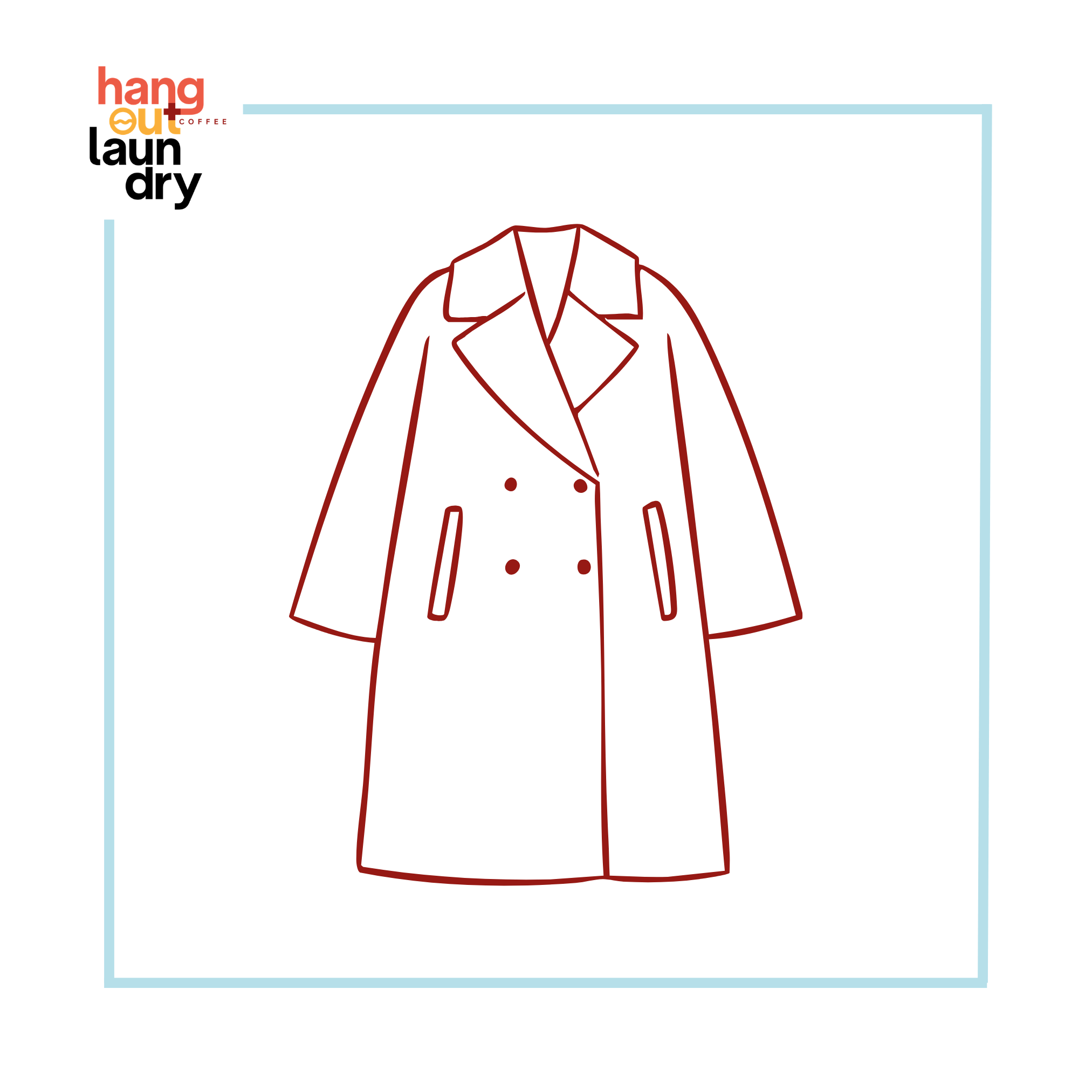 laundry long winter coat
