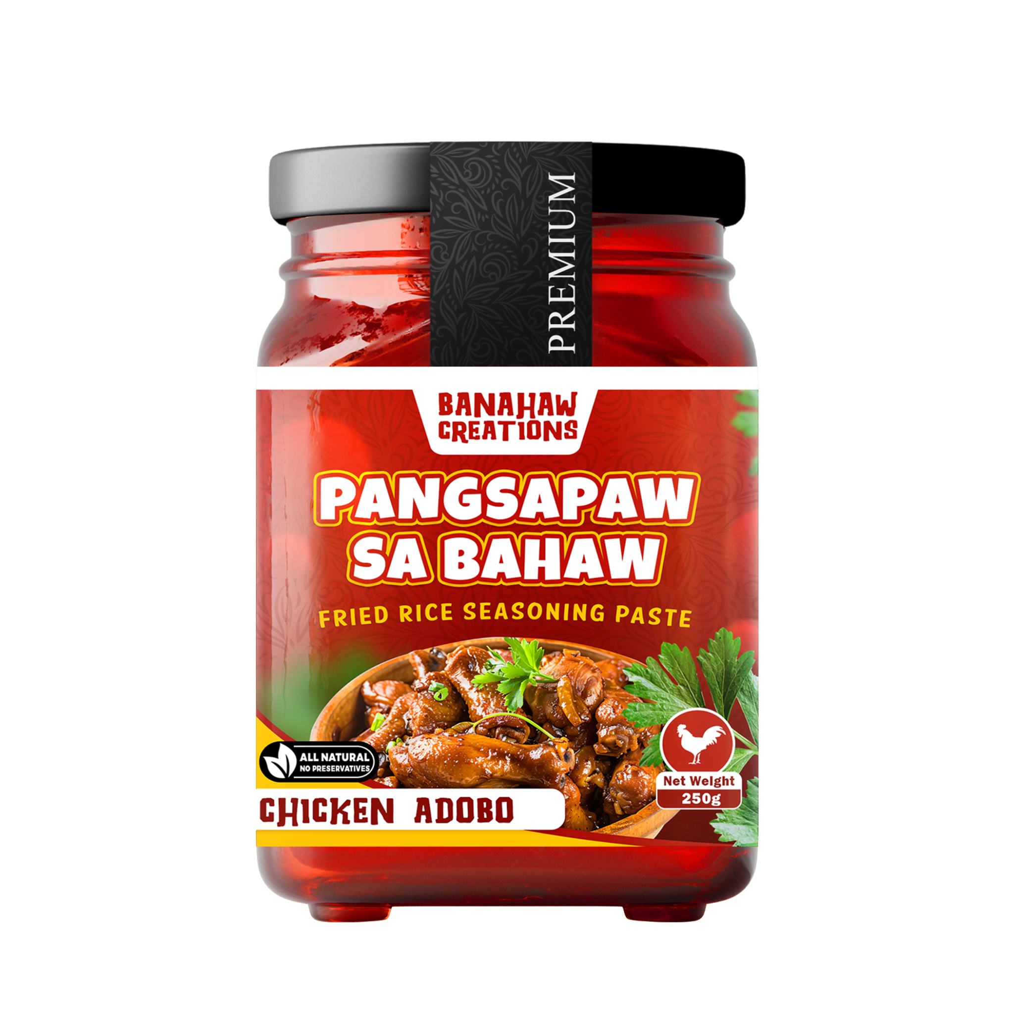 Premium Chicken Adobo transparent