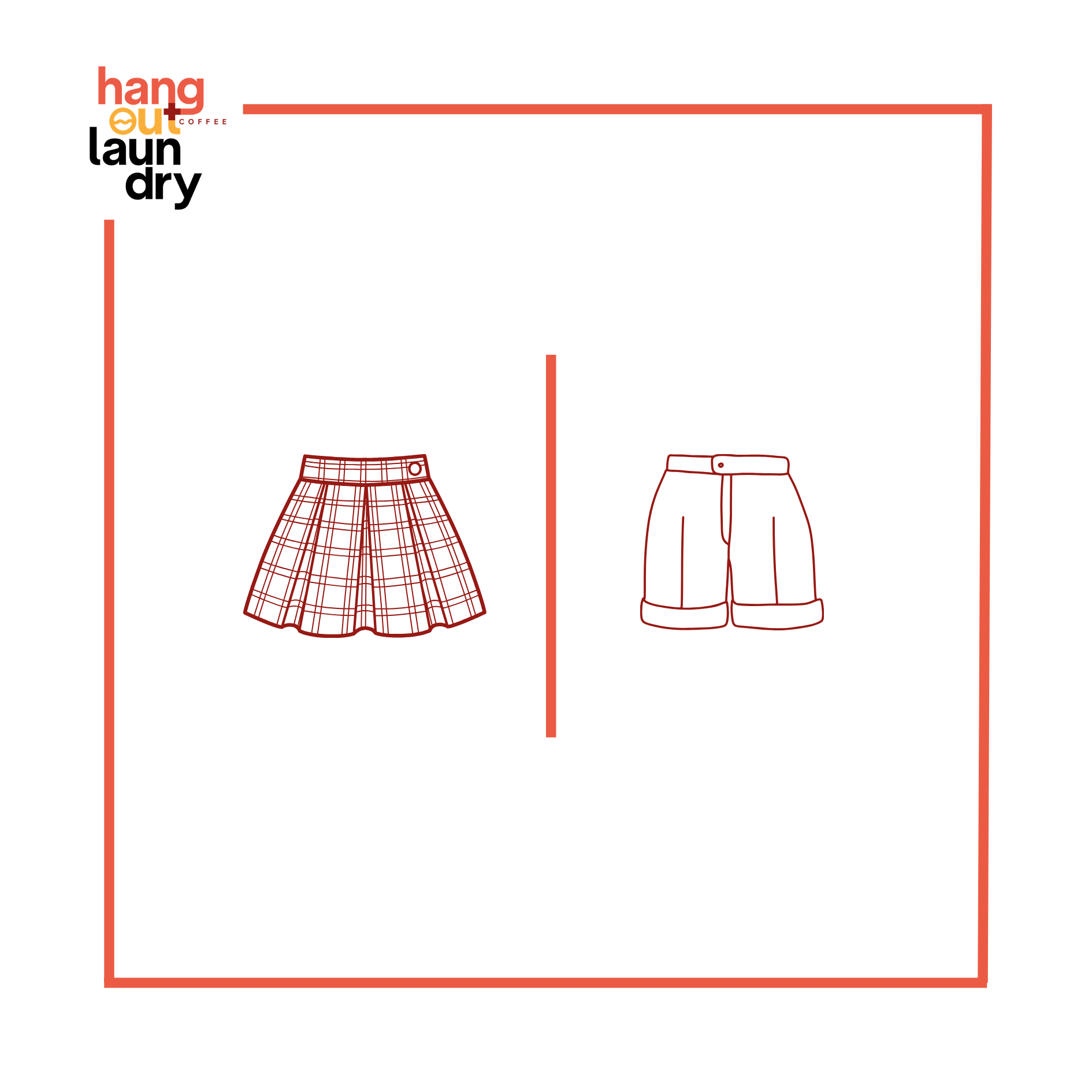 Short and short skirt iron
