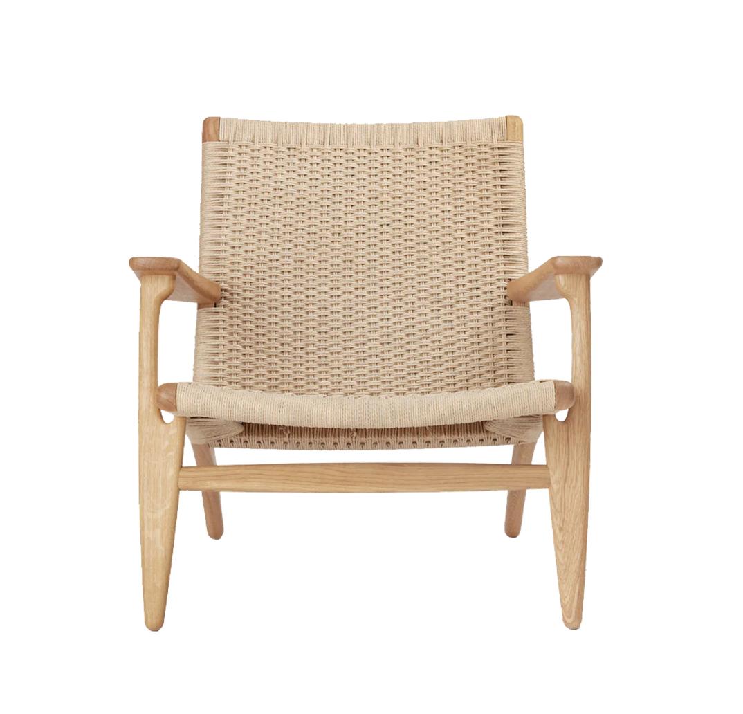 Scandinavia Natural Frame Lounge Chair