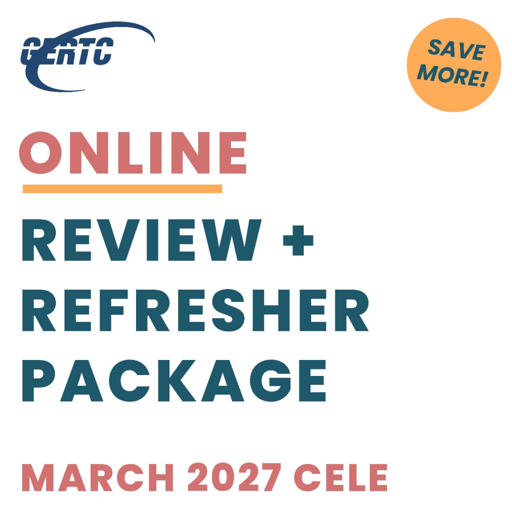 Online Review + Refresher (Mar27)