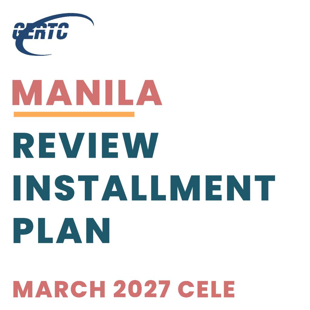Manila Review: Installment (Mar27)
