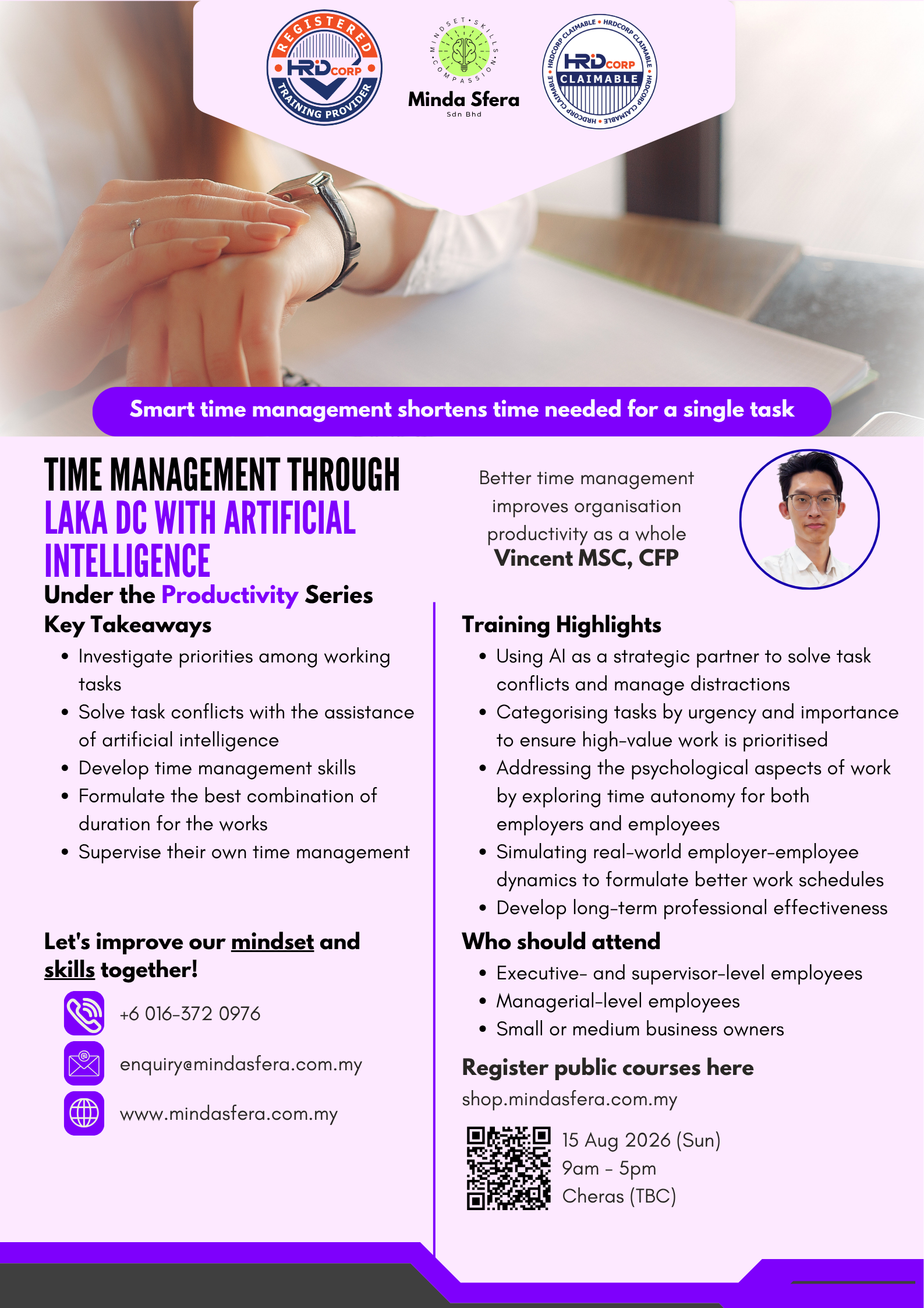 Time Management Through LaKa DC With Artificial Intelligence