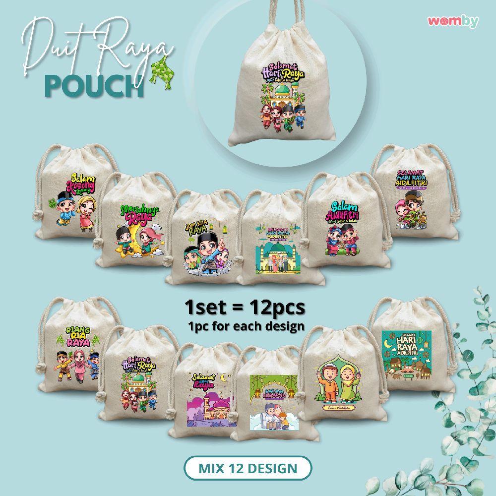 12pcs Mix Design Uncang Duit Raya 2026