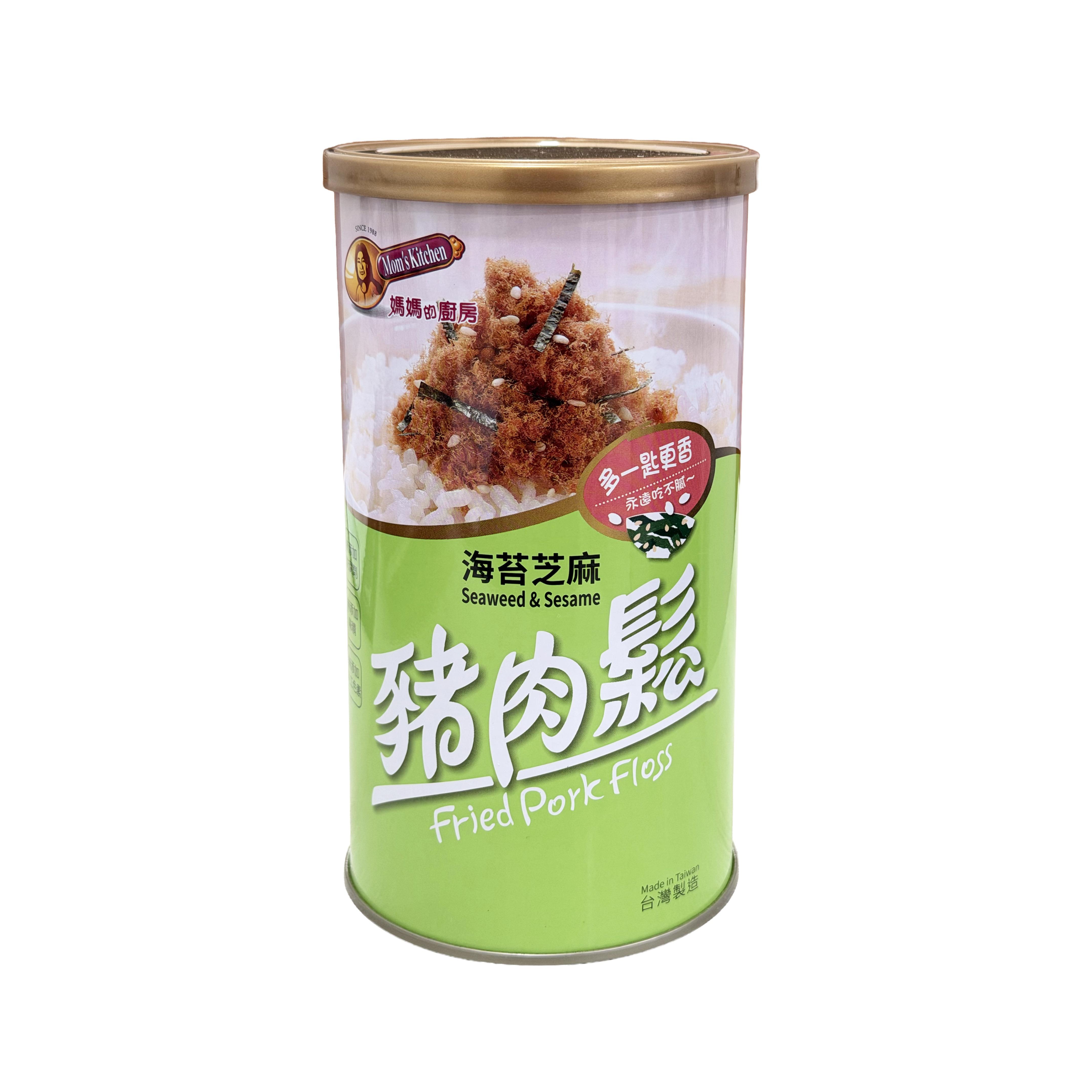 新力香 海苔芝麻肉鬆 Mom's Kitchen Fried Pork Floss – Seaweed & Sesame 200g