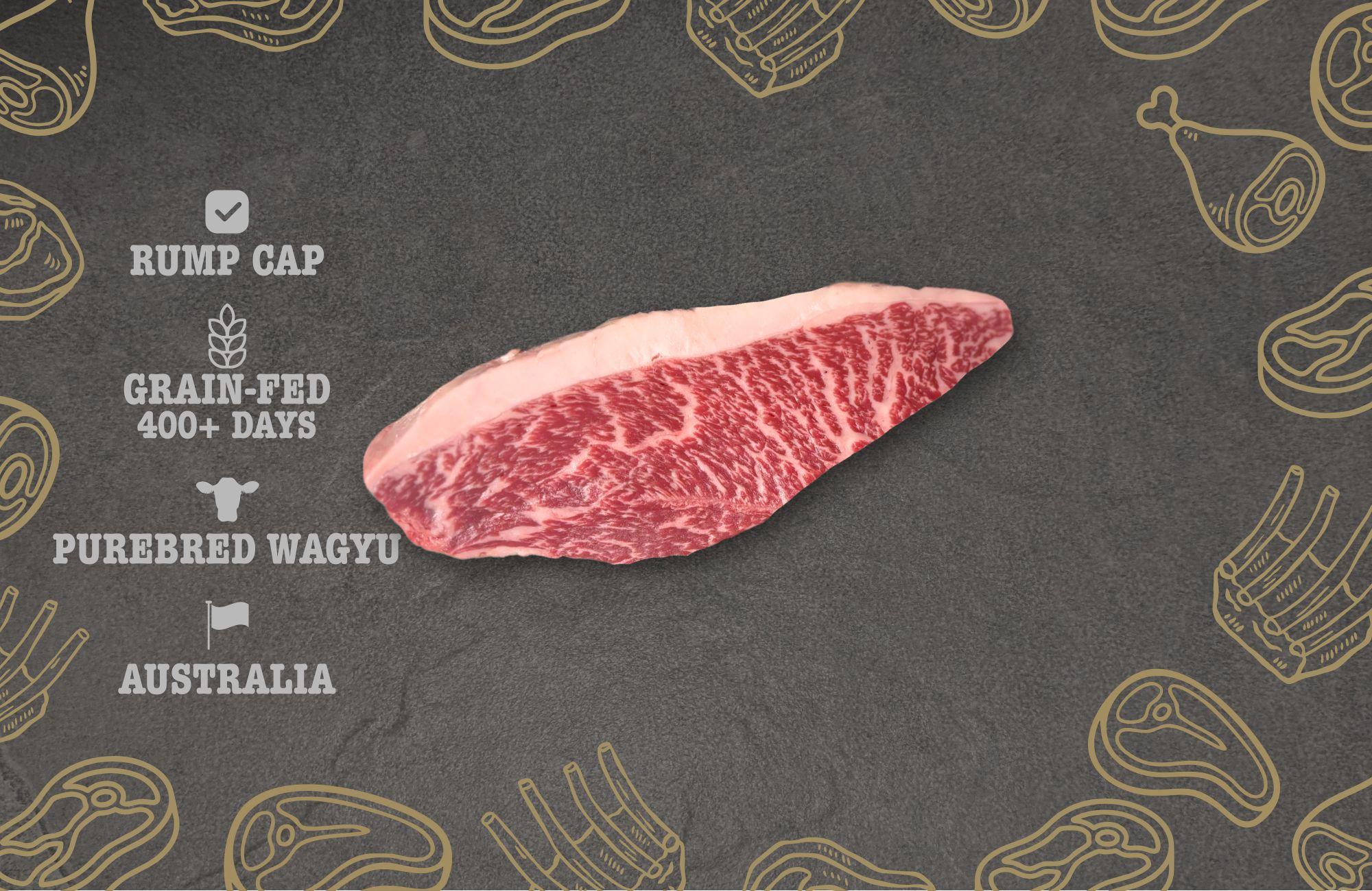 🇦🇺 Fullblood Wagyu Rump Cap Picanha (MB 6-7) (Australia)