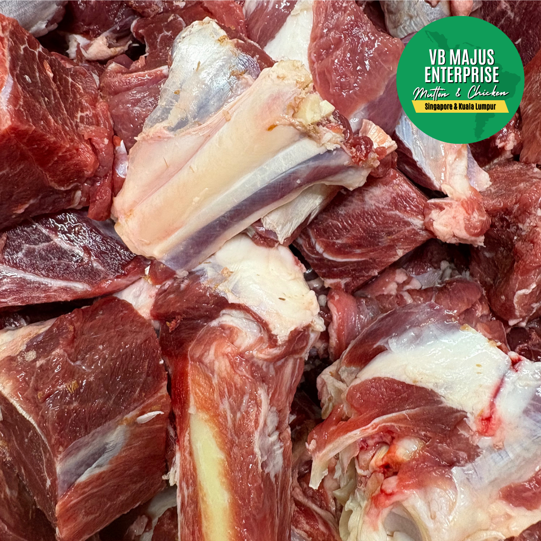 Mutton with bone/ 带骨羊肉/ Daging kambing dengan tulang/ எலும்புடன்ஆட்டிறைச்சி