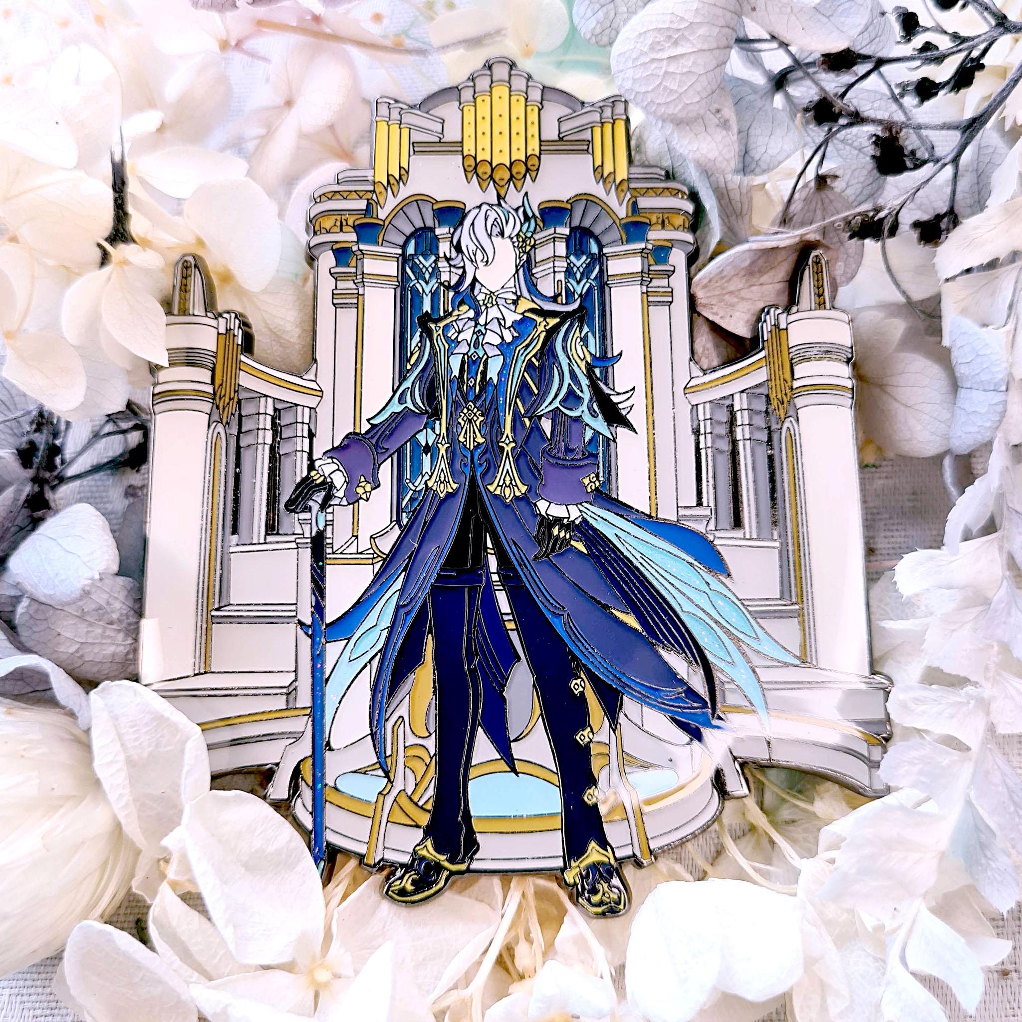 Neuvillette Enamel Pin