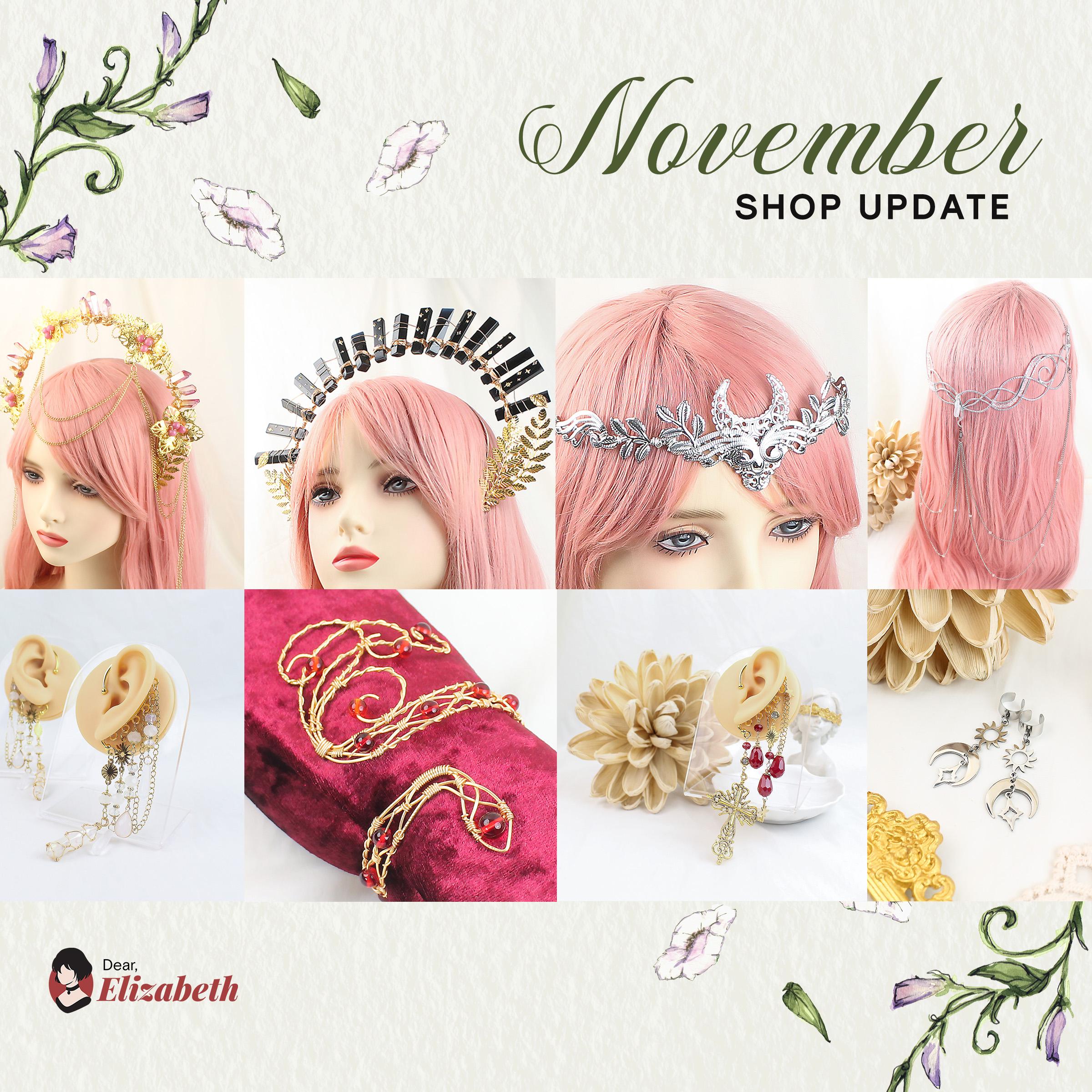 November Shop 2025 Update!