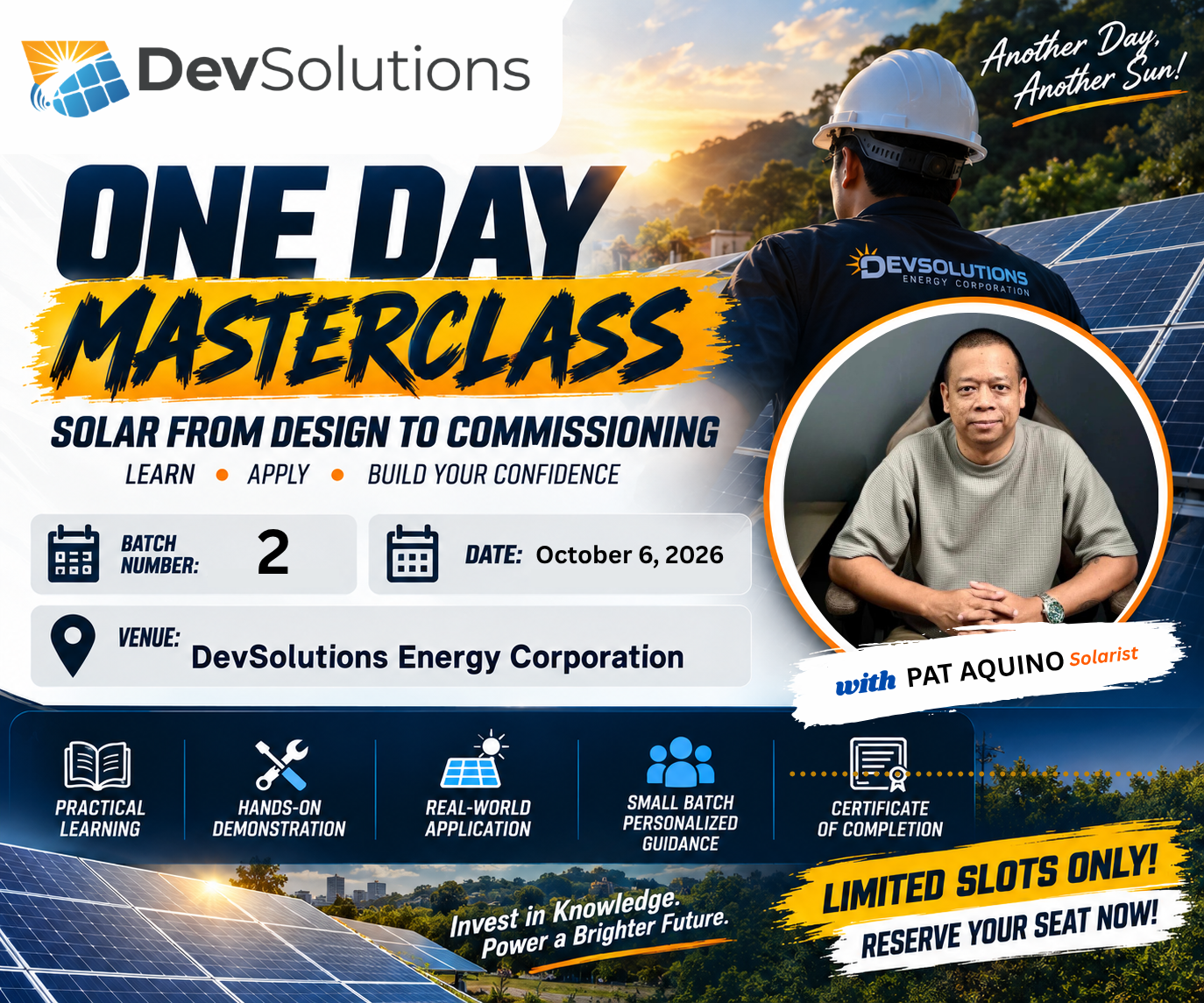 Residential Hybrid Masterclass: From Design to Commissioning with Pat Aquino Solarist