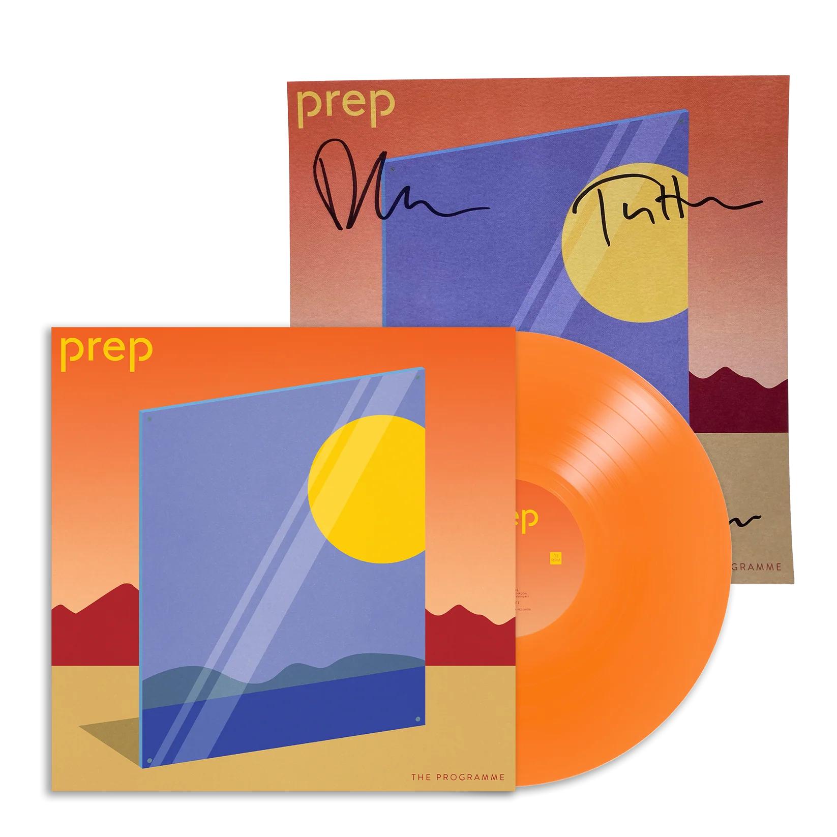 The Programme Orange LP with Signed Print
