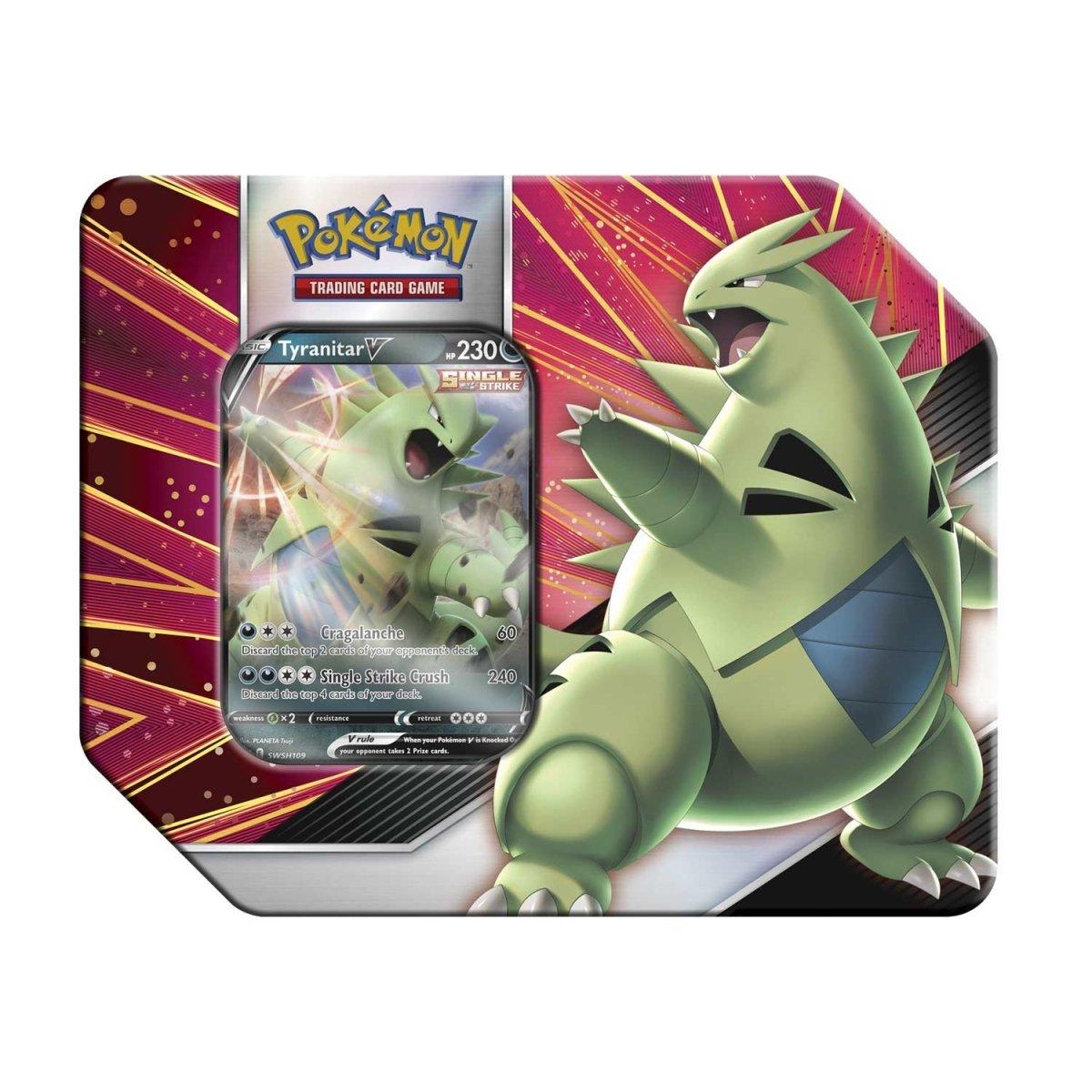Tyranitar V (V Strikers) Tin