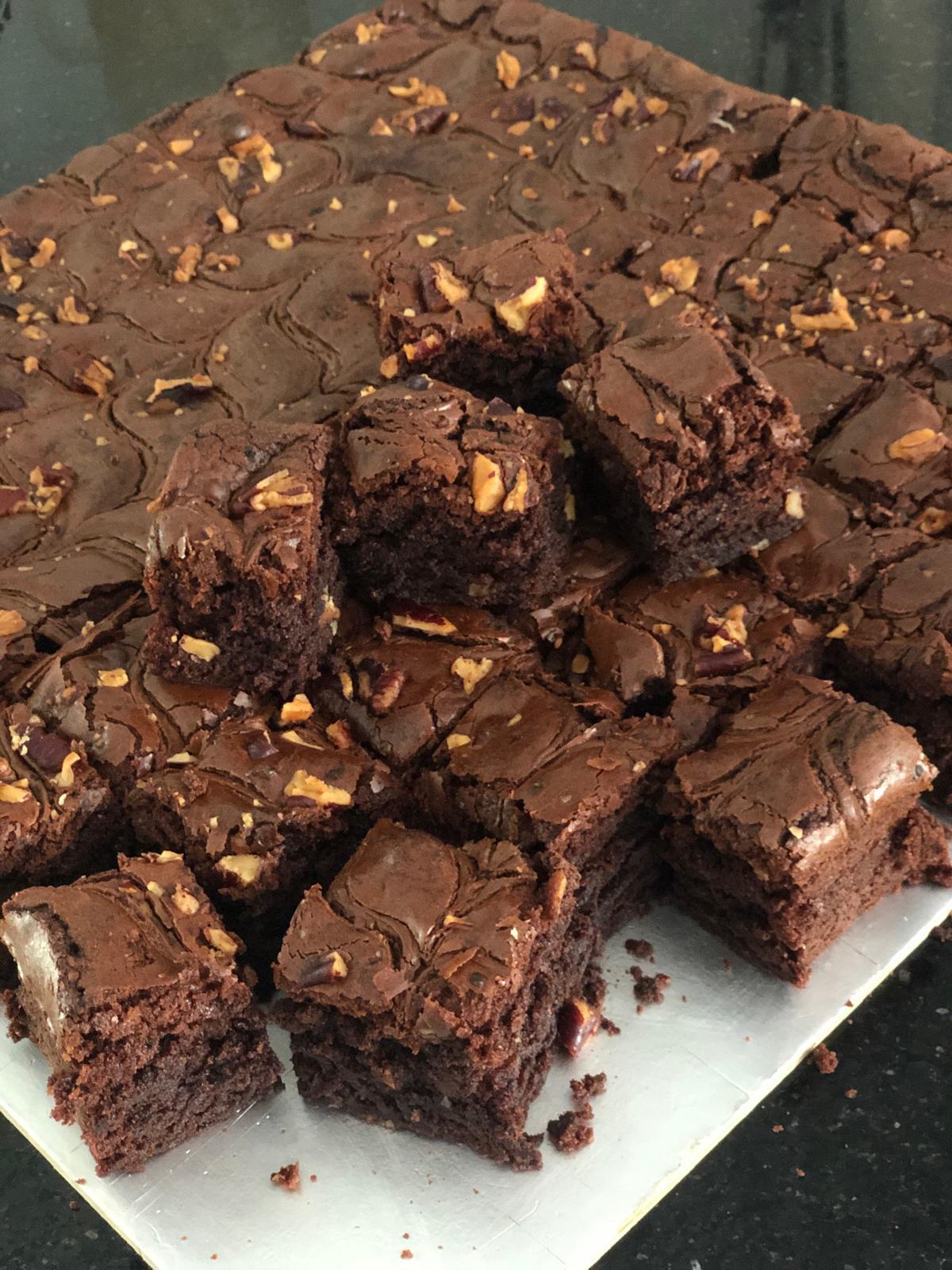Nutella Pecan Brownie