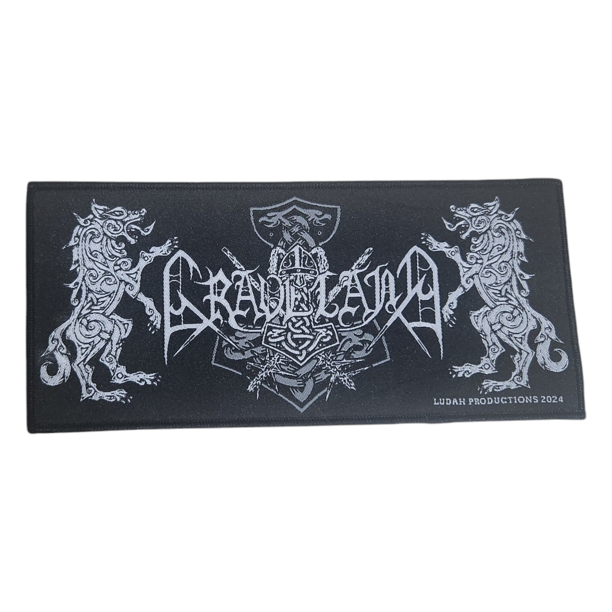 GRAVELAND strip patch black border