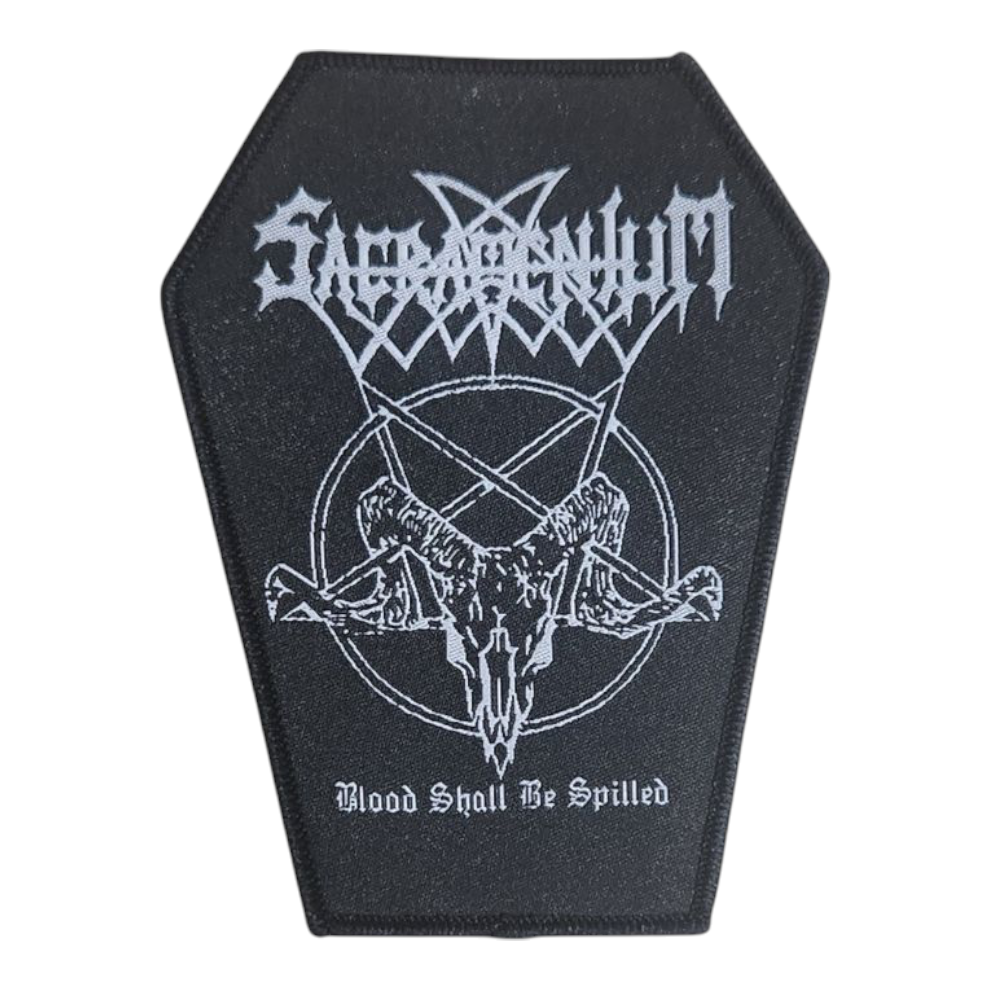 SACRAMENTUM  - Blood Shall be Spilled Patch Black