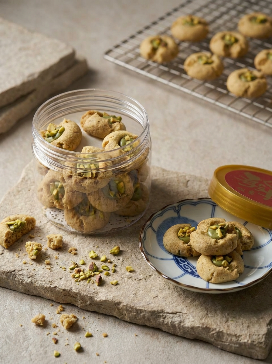 Creamy Pistachio Bites