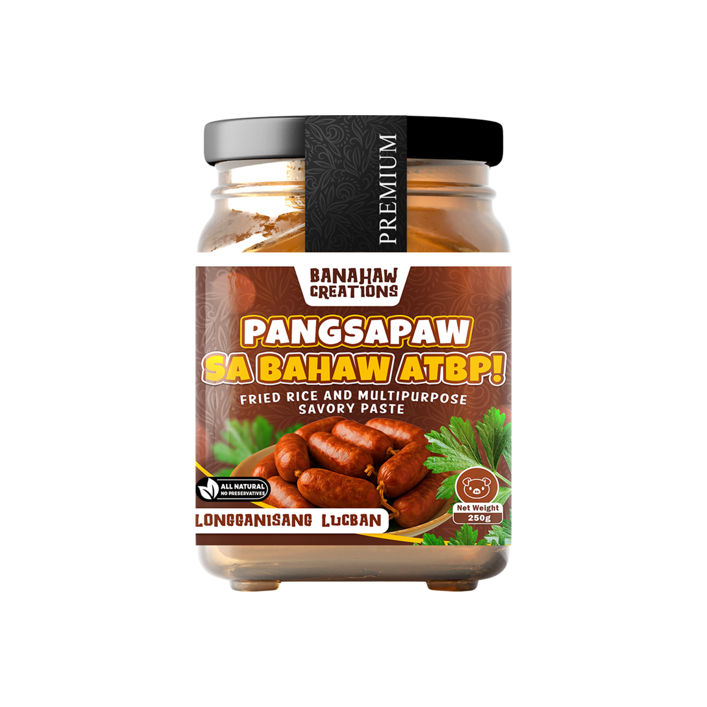Longganisang Lucban (Pangsapaw sa Bahaw - Fried Rice Seasoning Paste)
